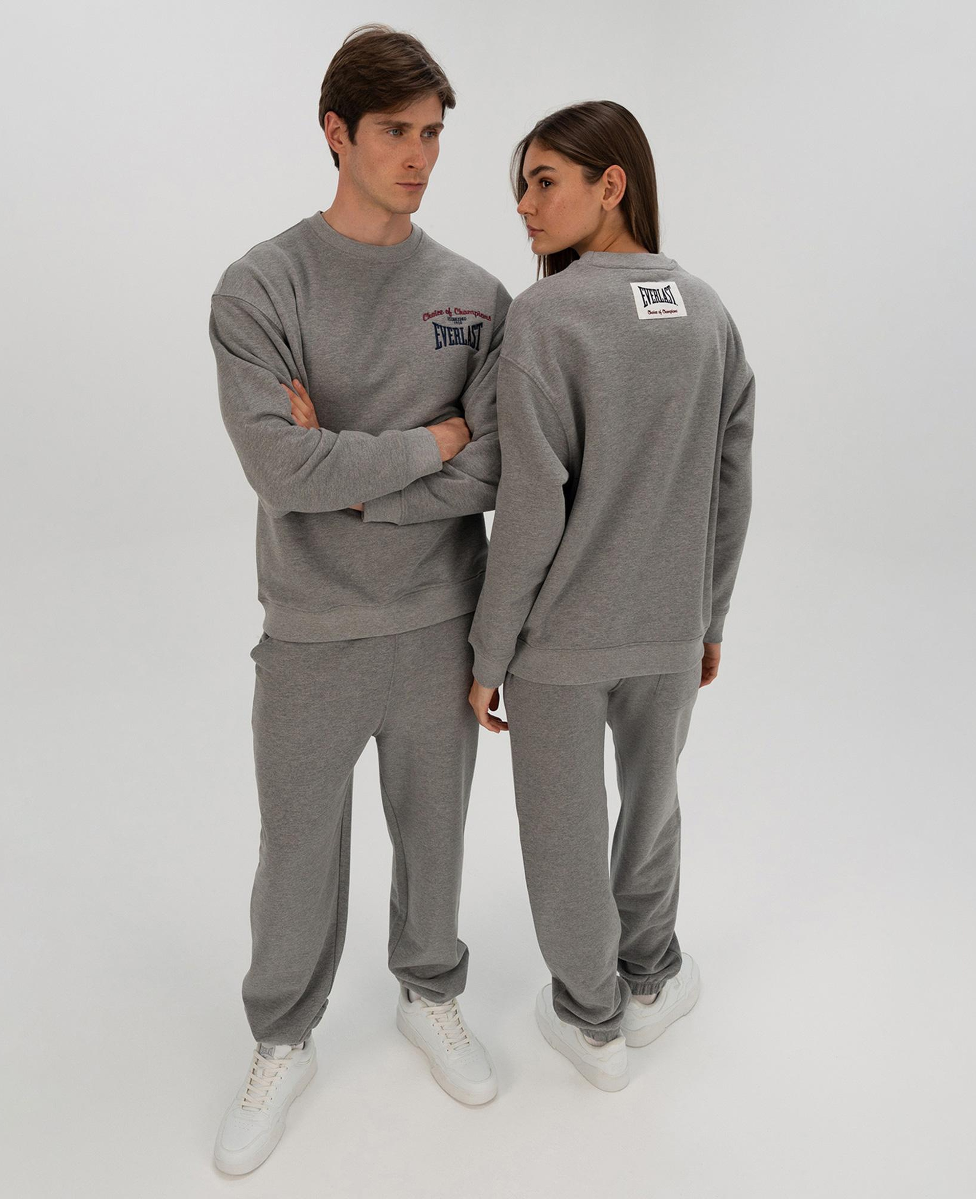 Everlast Heritage Champions Erkek Gri Sweatshirt