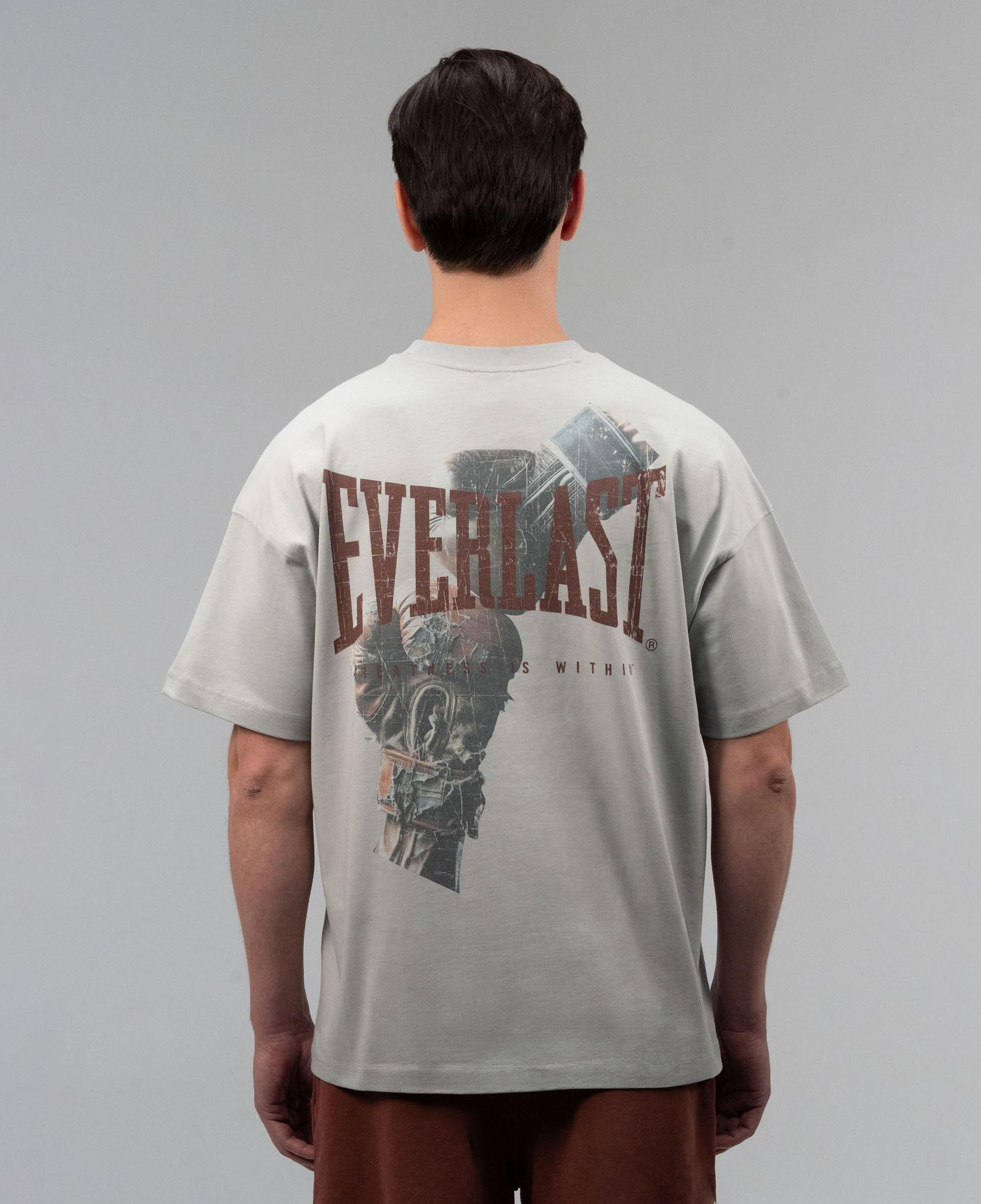 Everlast Boxing Heritage Oversize Gri Erkek T-Shirt
