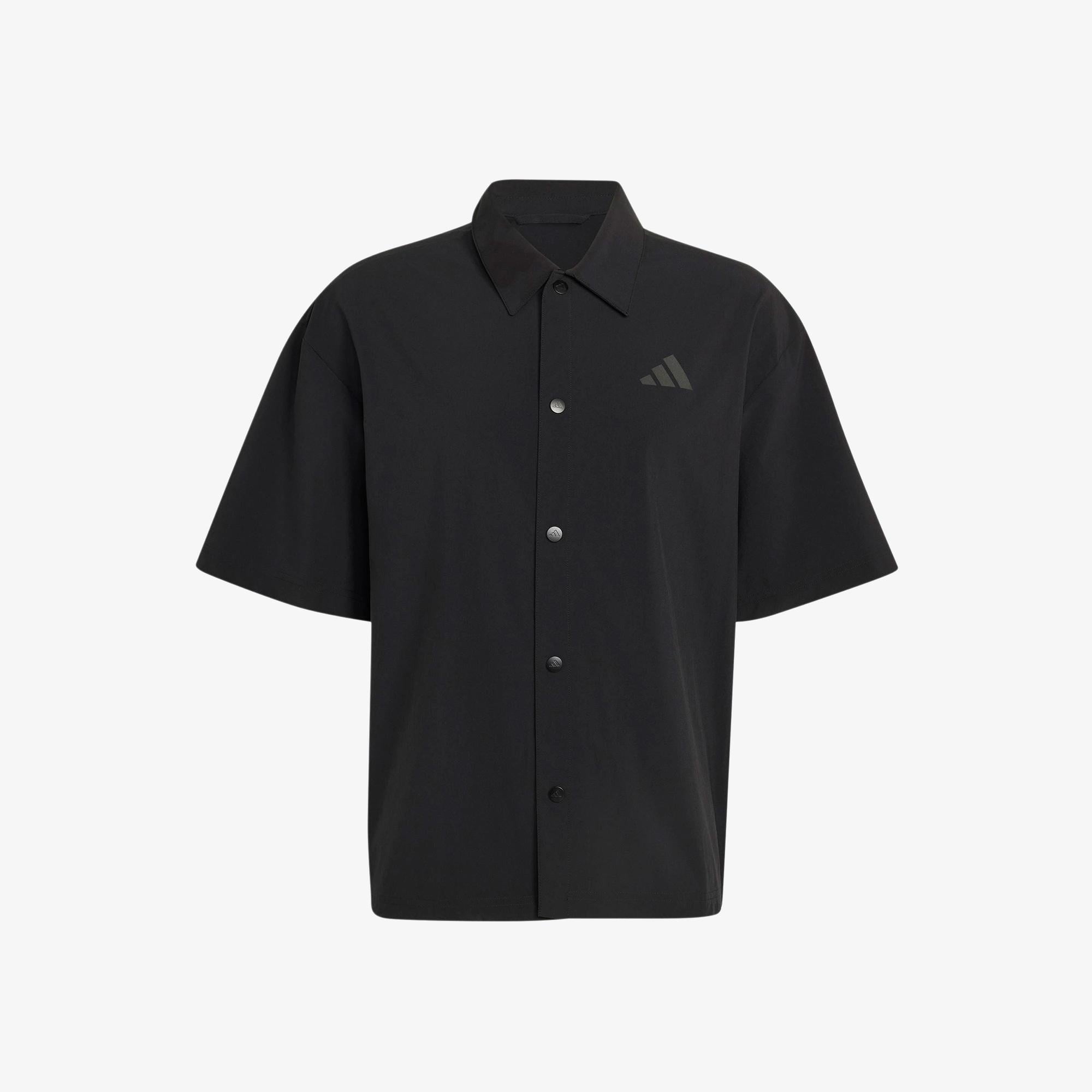 adidas City Tech Q2 Erkek Siyah Gömlek