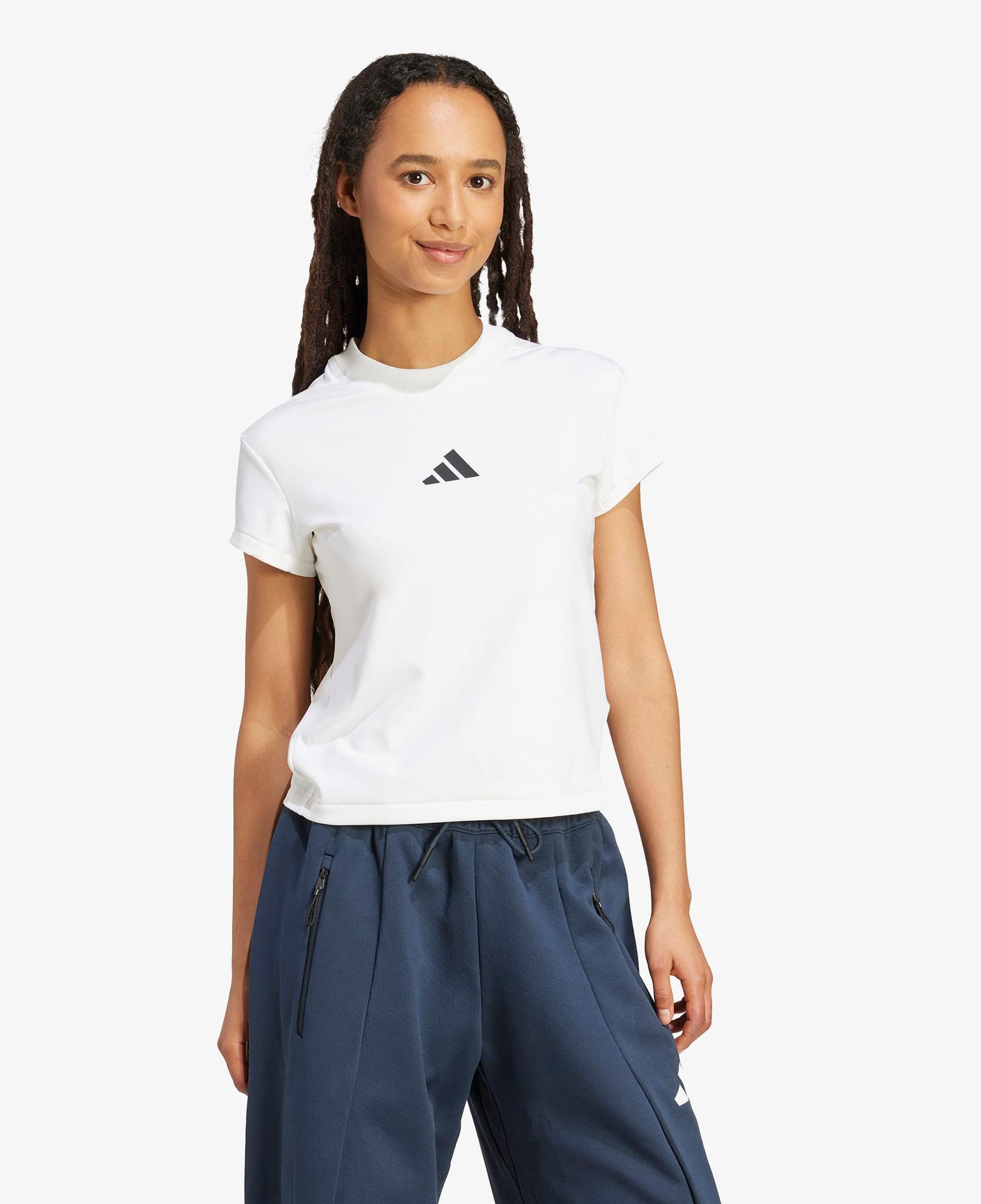 adidas Z.N.E. Kadın Beyaz T-Shirt