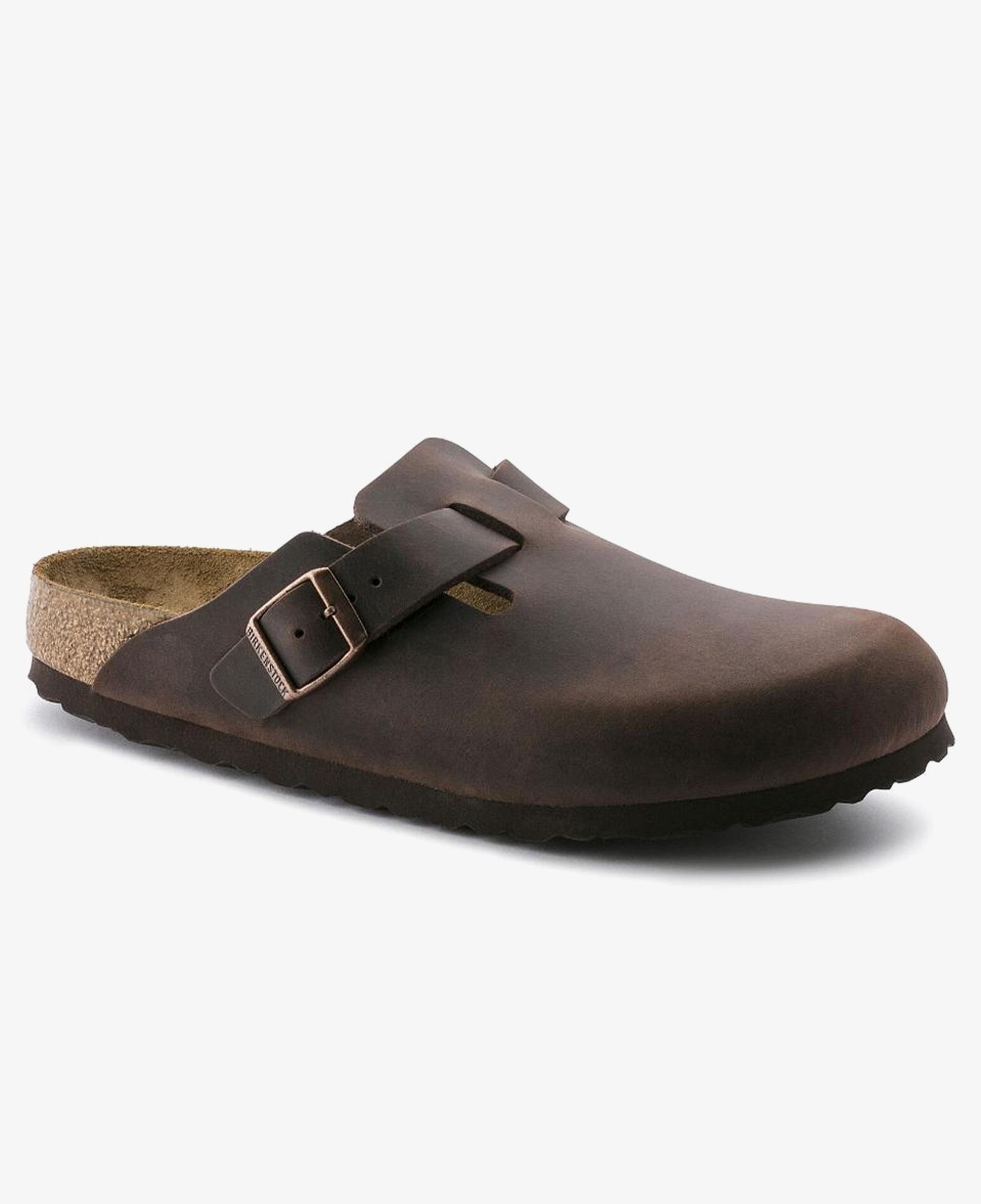 Birkenstock Nautral Leather Oiled Unisex Kahverengi Terlik