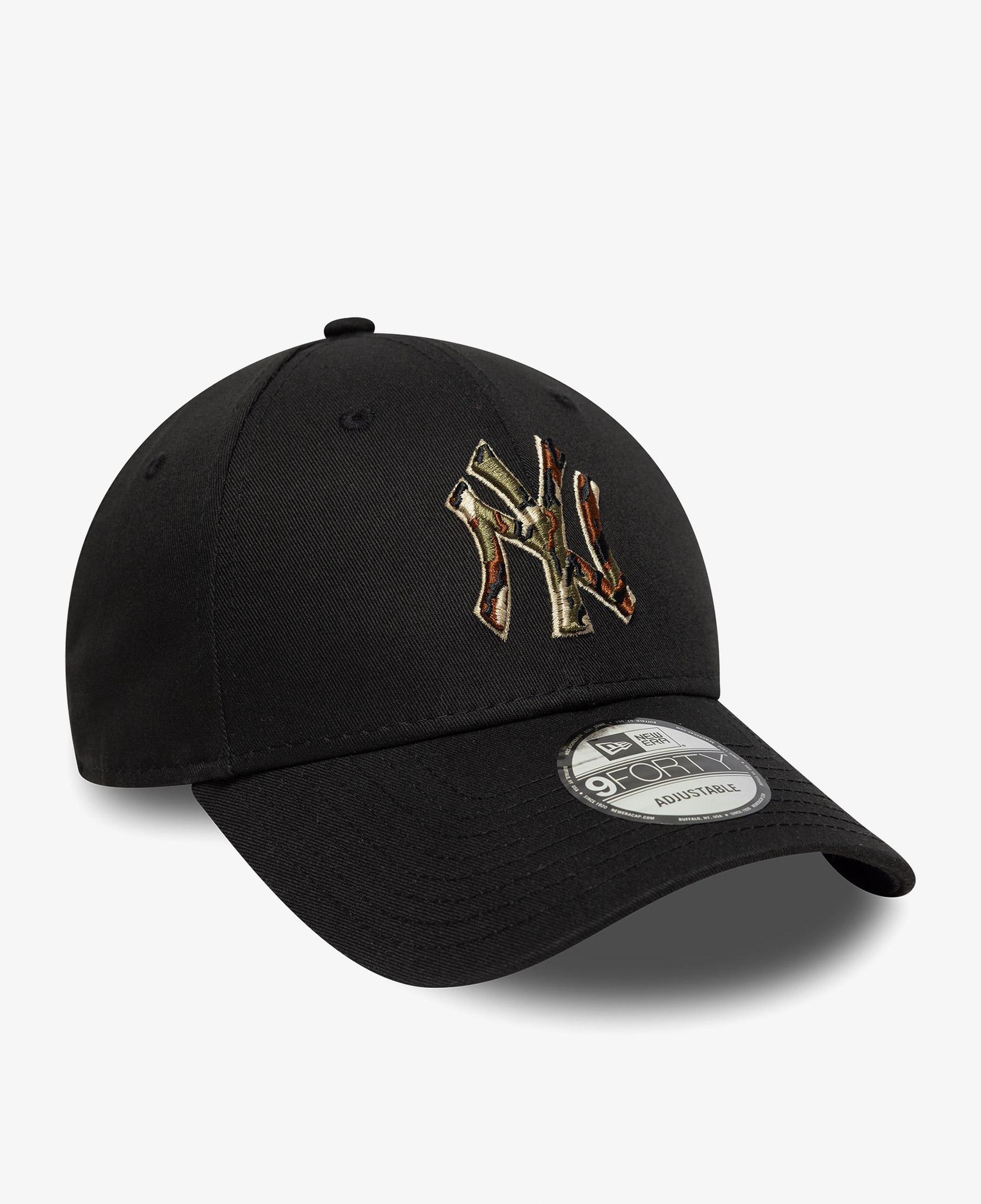 New Era Outline Camo 9Forty Neyyan Unisex Siyah Şapka