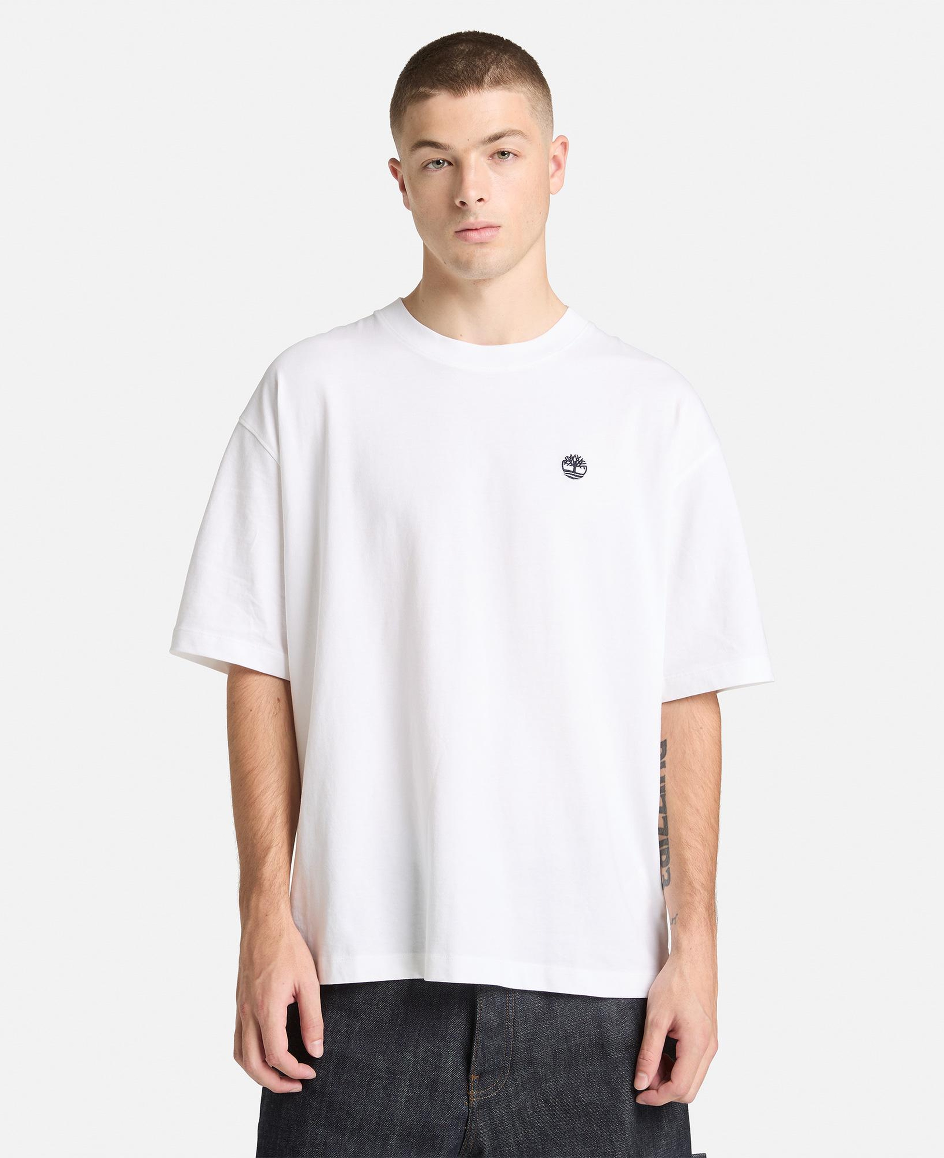 Timberland Dunstain River Erkek Beyaz T-Shirt