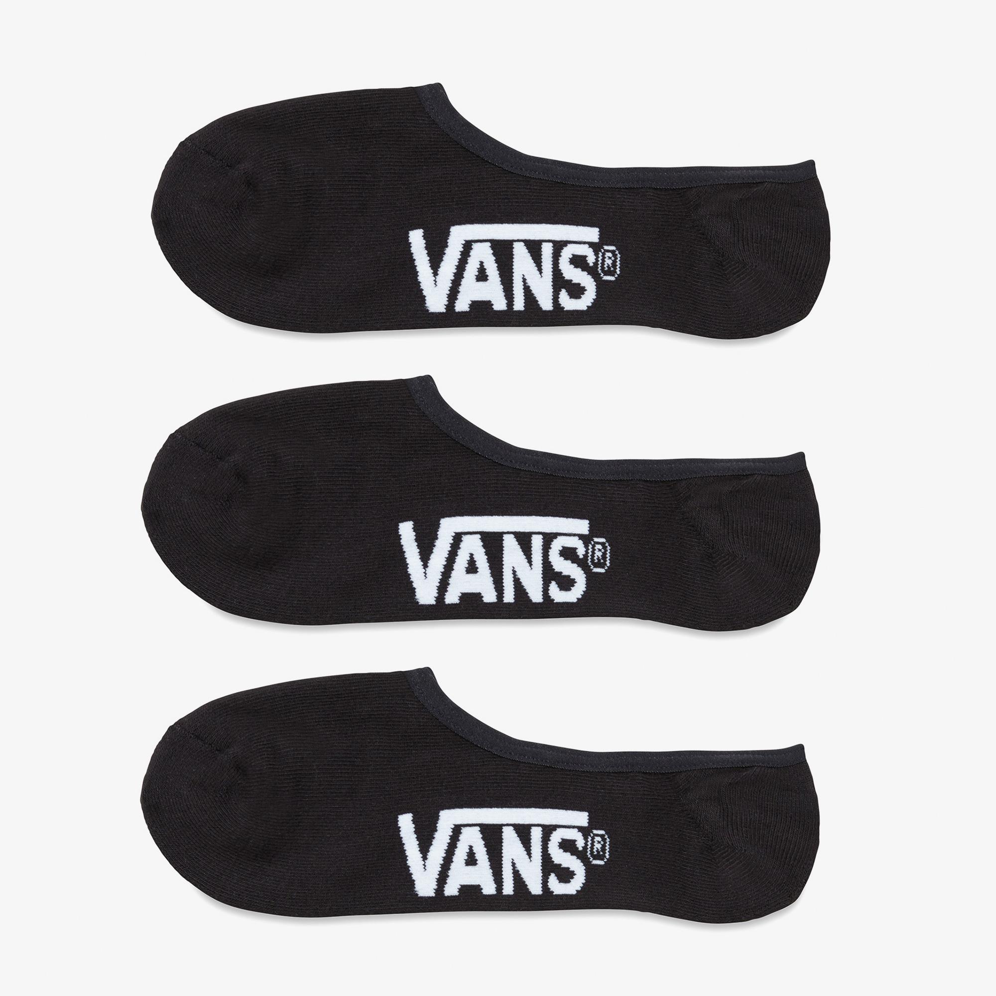 Vans Classic Super No Show Erkek Siyah Çorap
