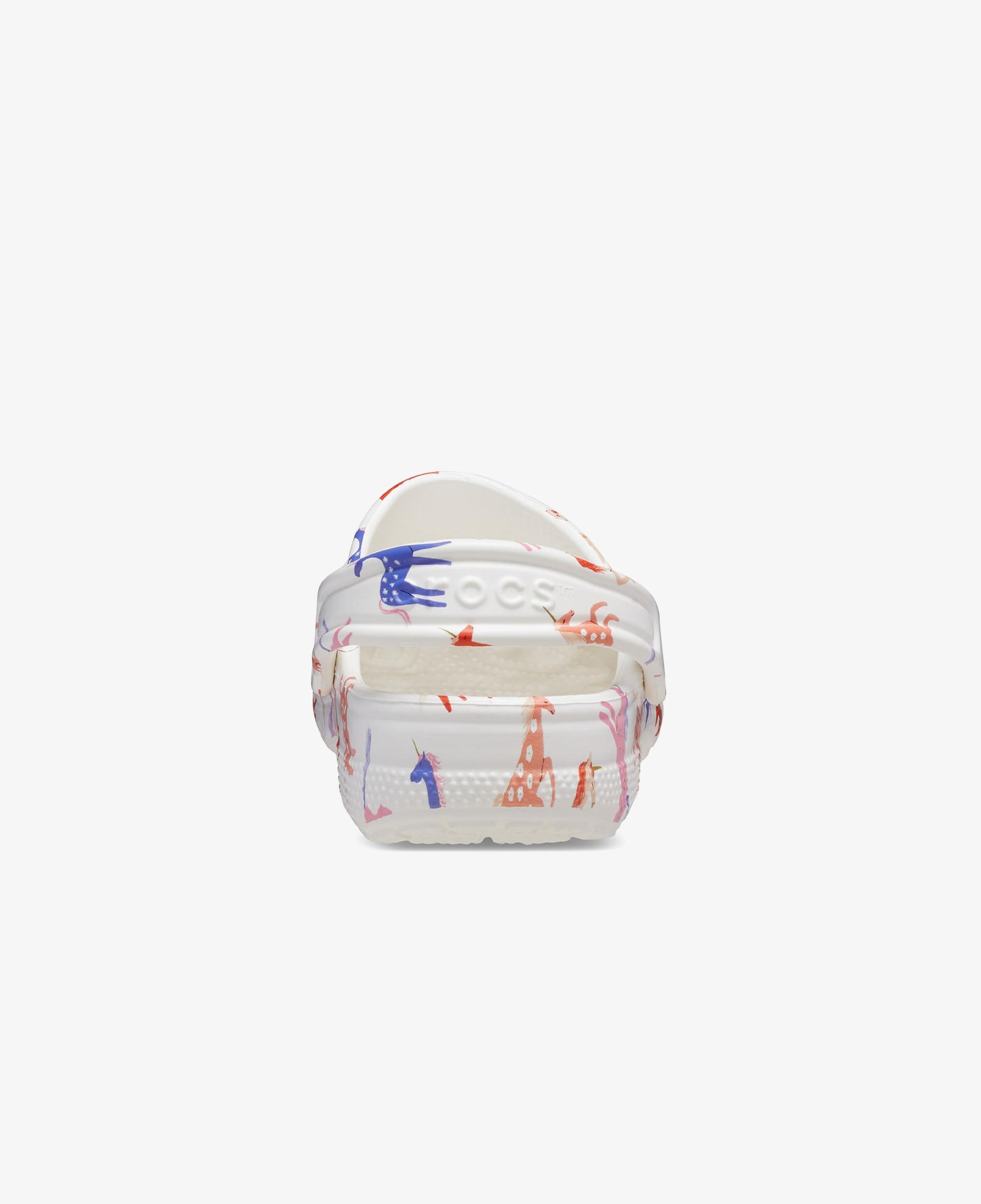 Crocs Classic Character Print T Bebek Beyaz Terlik