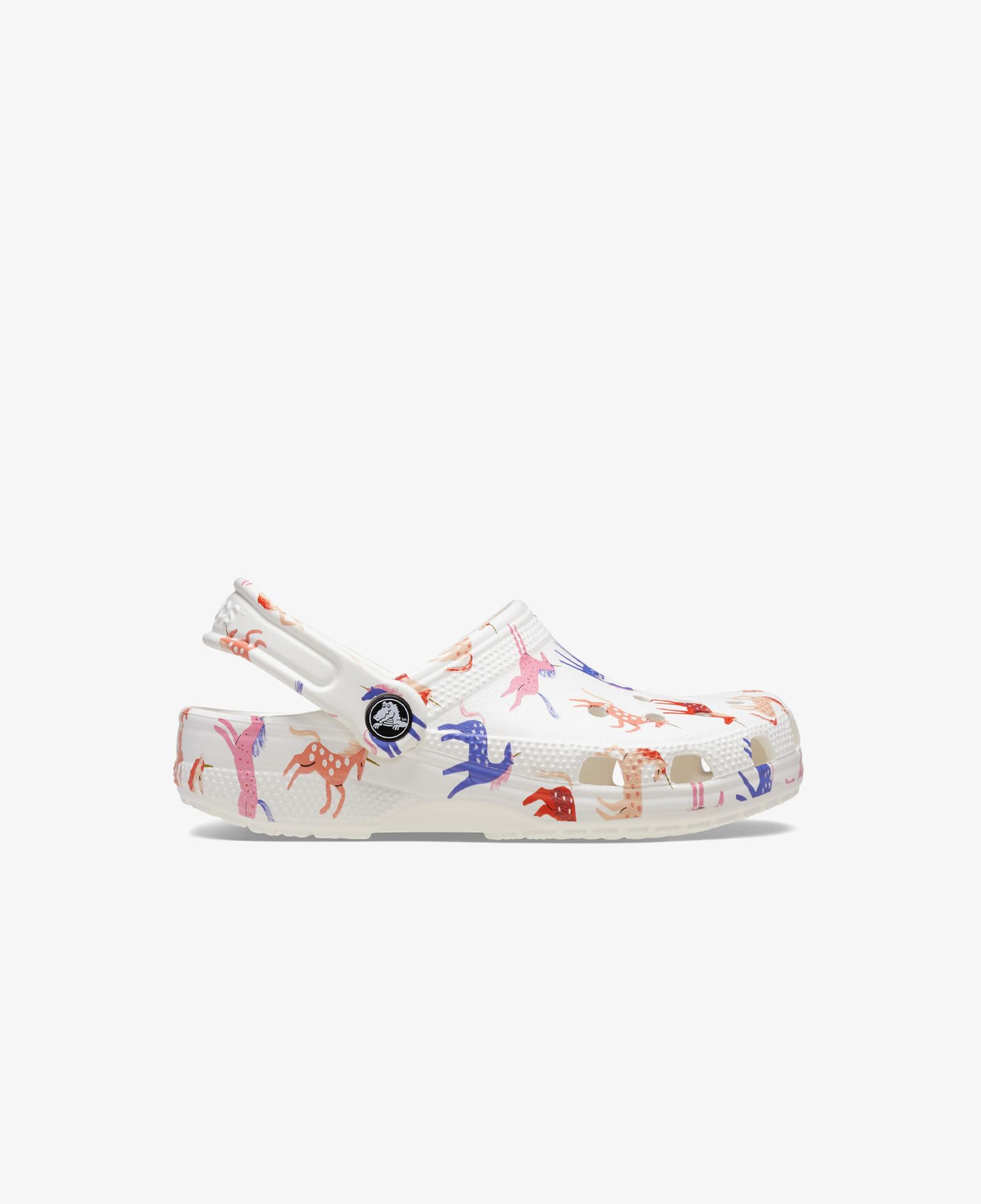 Crocs Classic Character Print T Bebek Beyaz Terlik