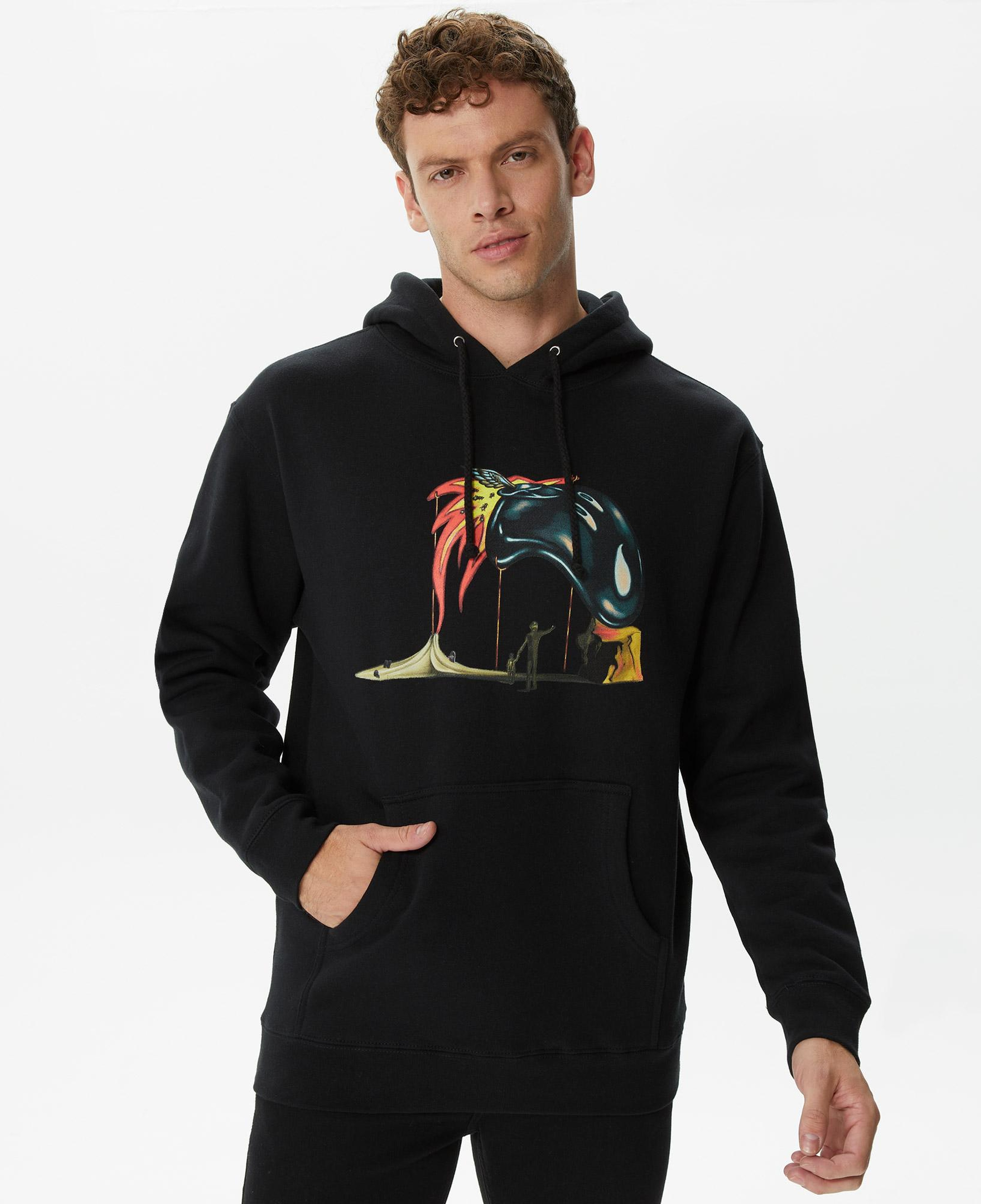 The Hundreds Salvador Adam Pullover Erkek Siyah Hoodie