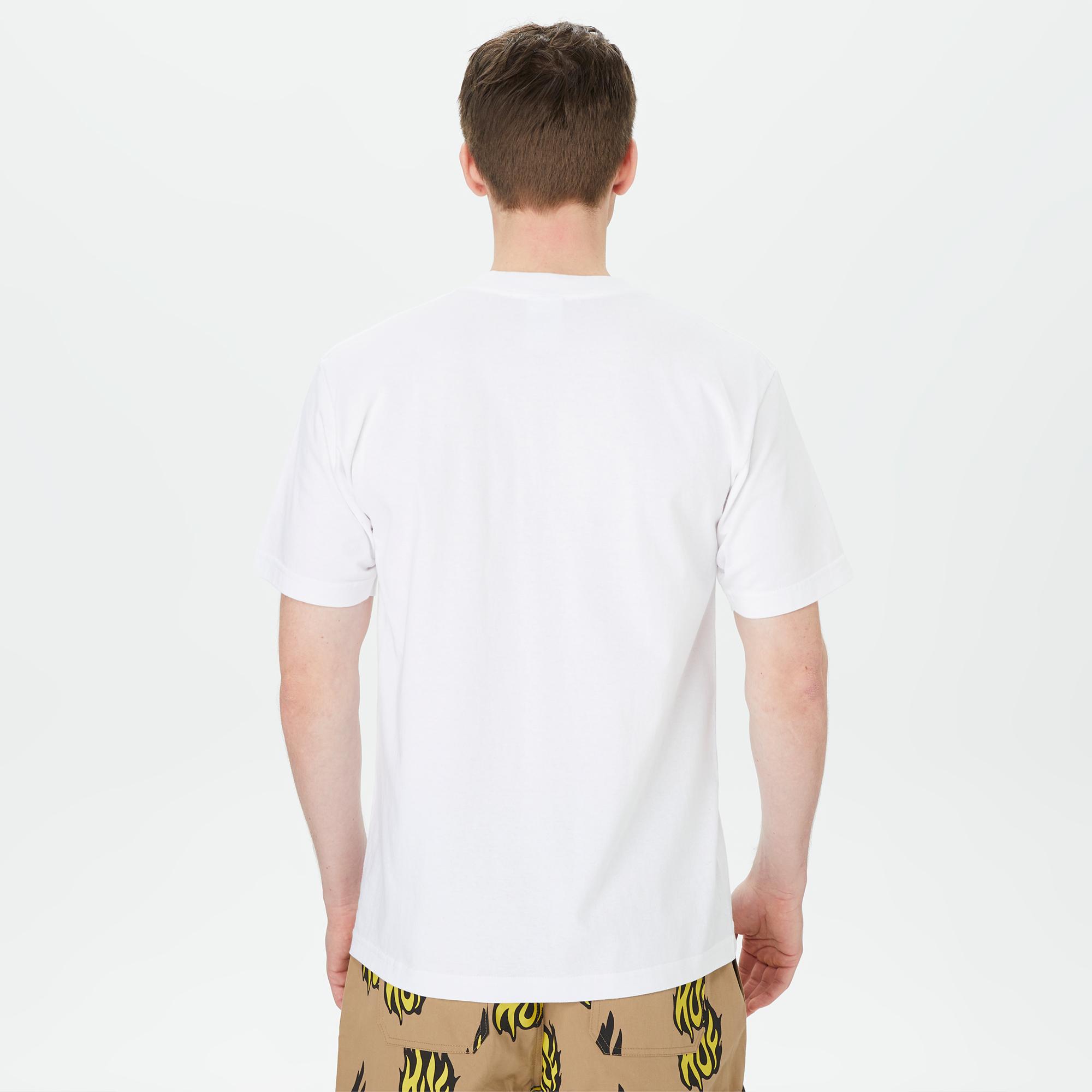 HUF Black Widow Erkek Beyaz T-Shirt