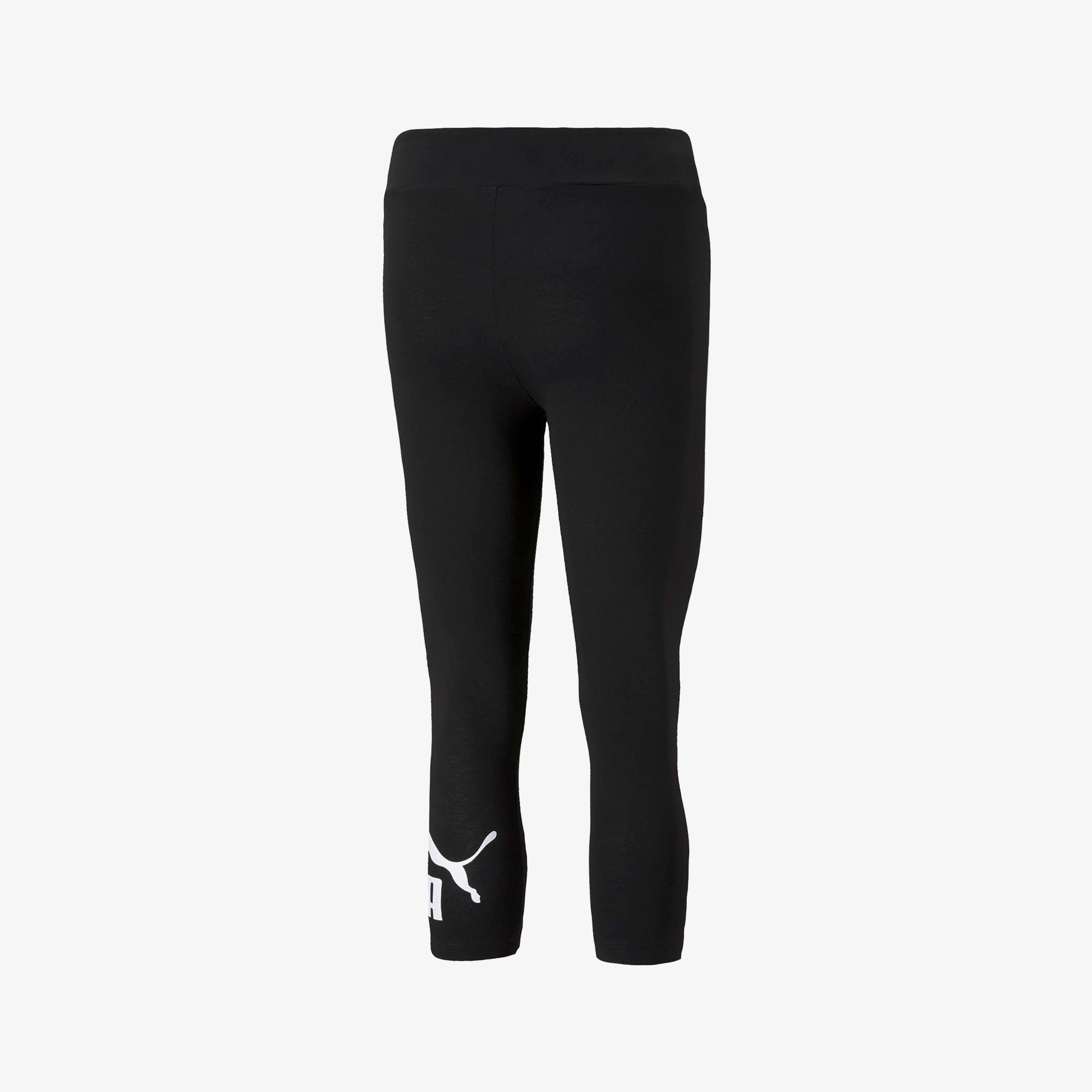 Puma Ess 3/4 Logo Kadın Siyah Tayt
