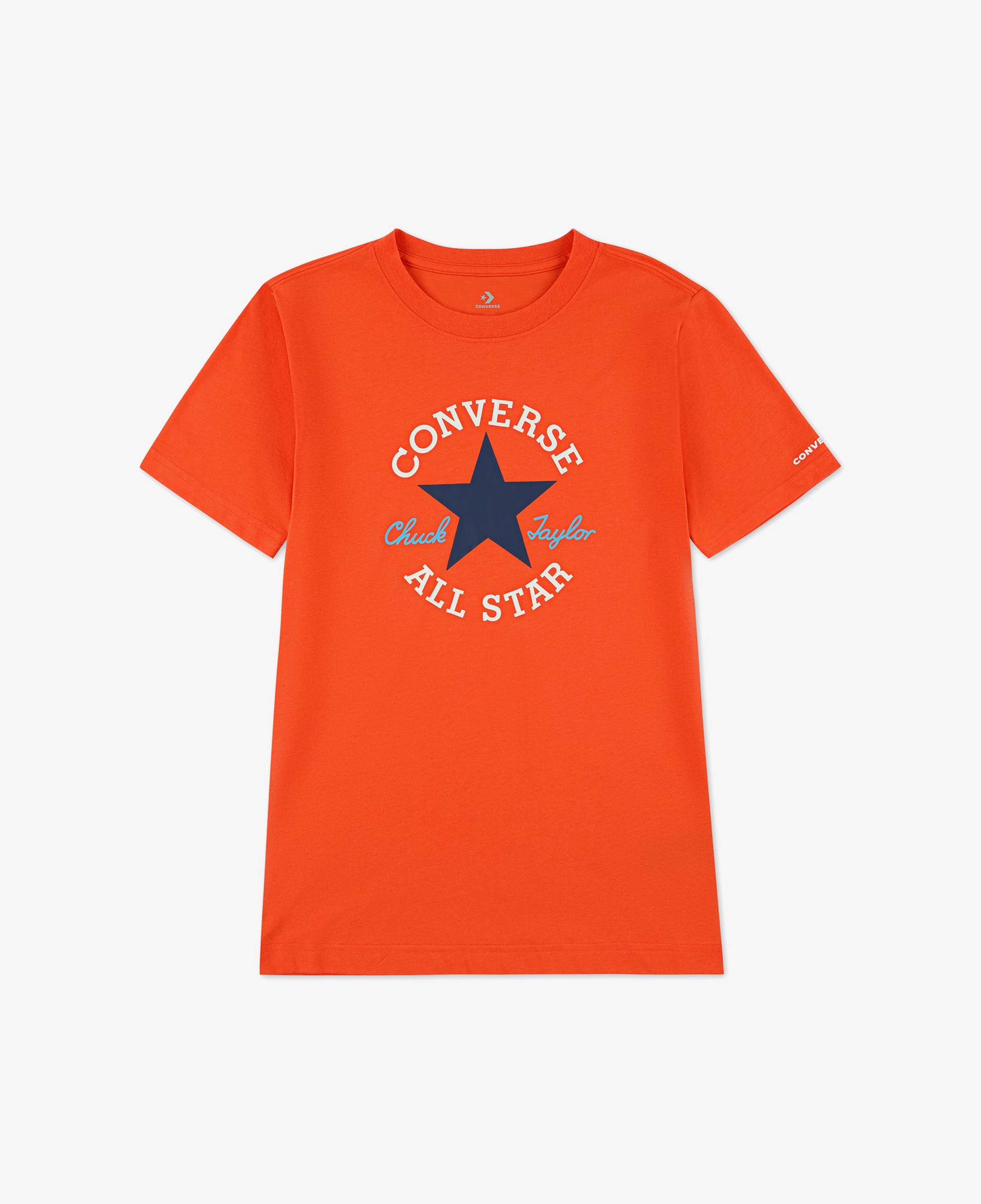 Converse Chuck Taylor All Star Çocuk Turuncu T-Shirt