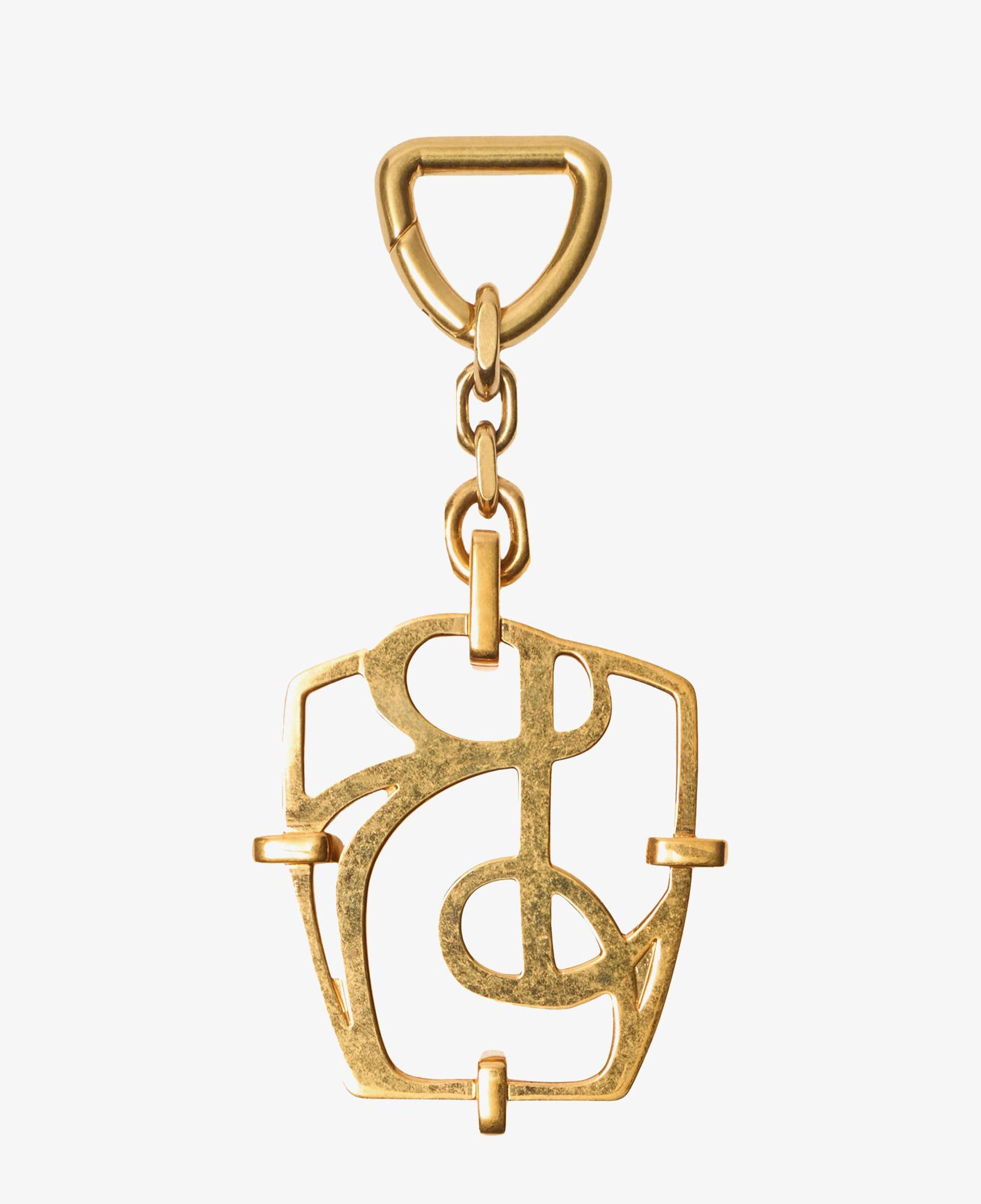 Burberry Shield Charm Kadın Altın Anahtarlık