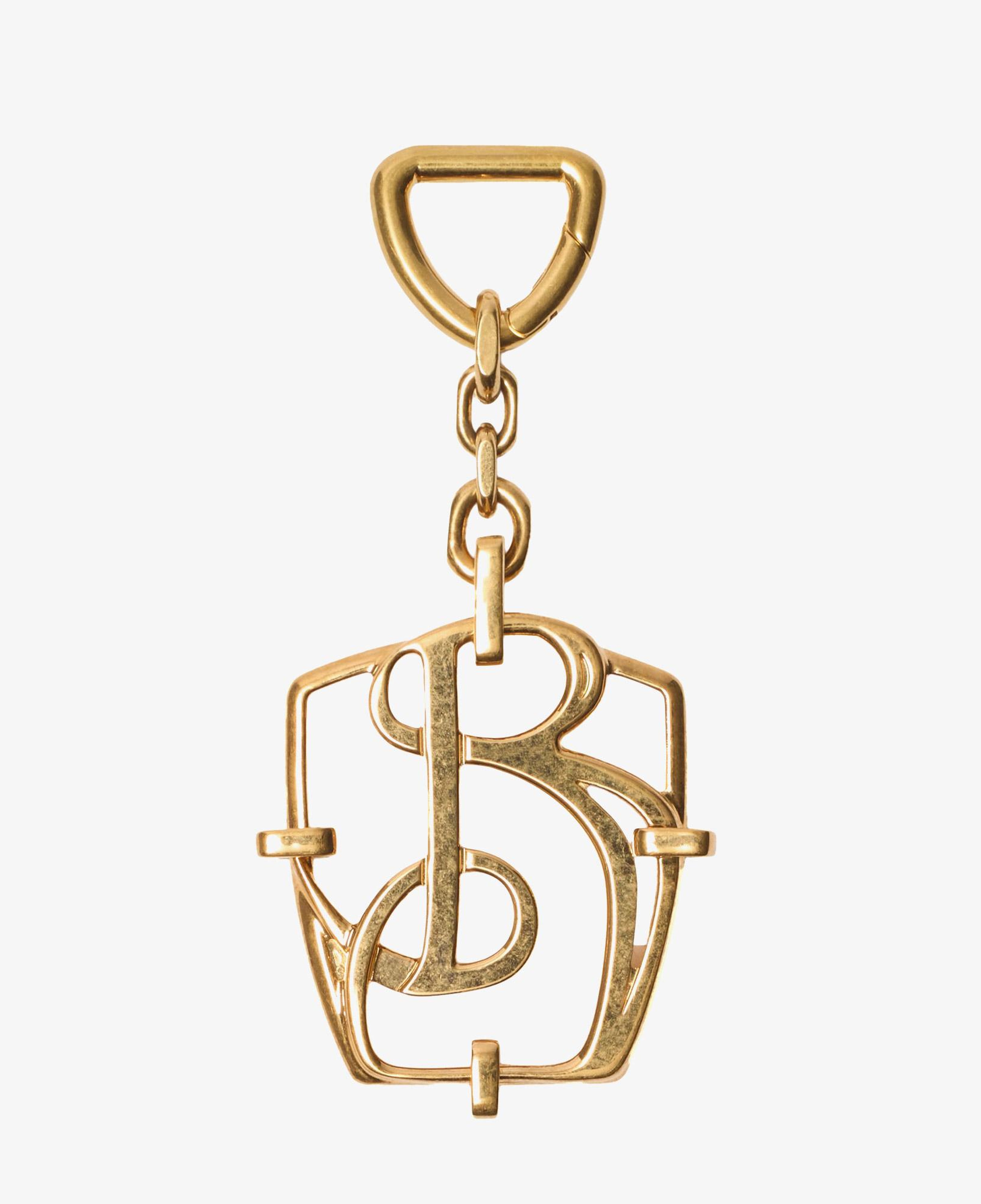 Burberry Shield Charm Kadın Altın Anahtarlık