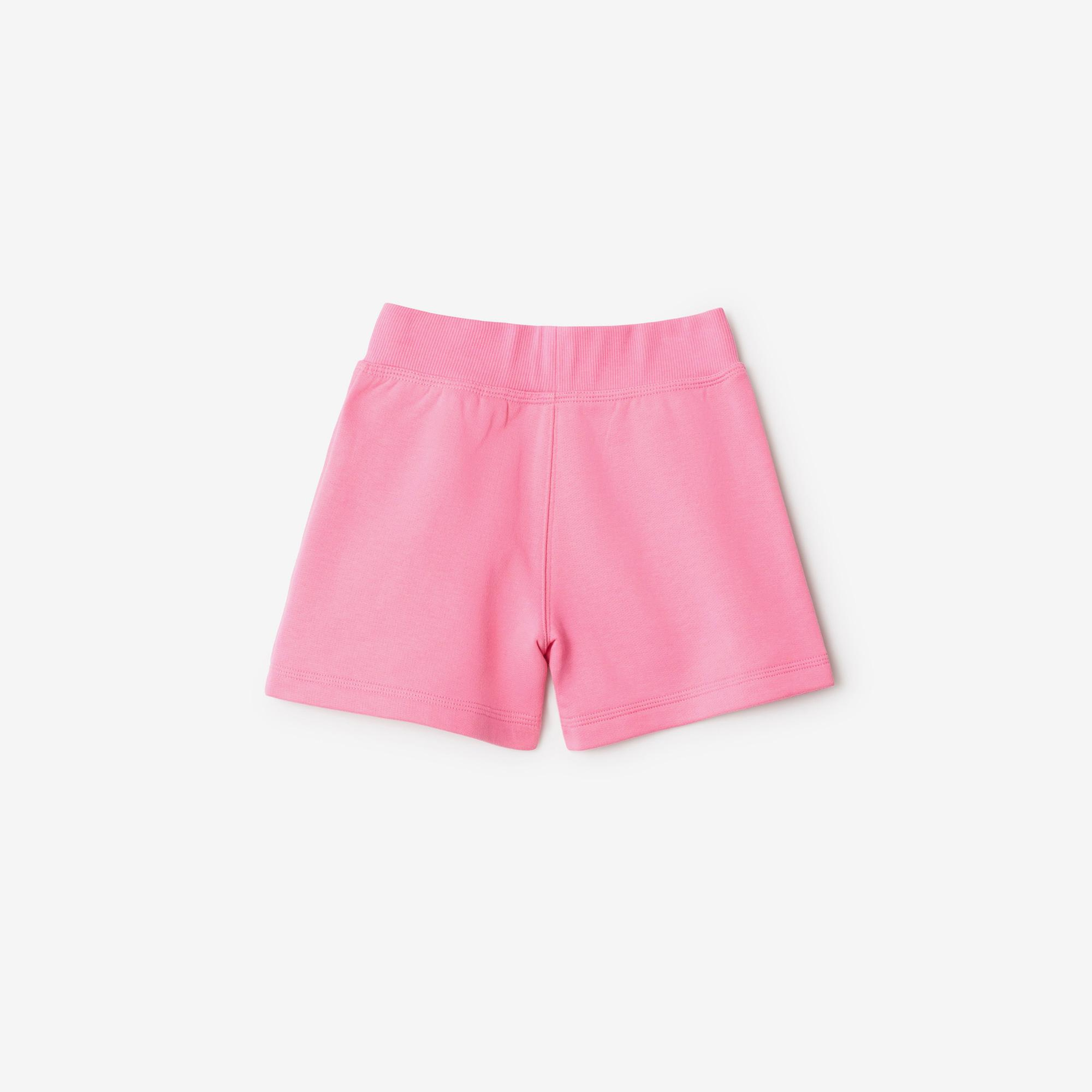 Burberry Caterina Logo Cotton Çocuk Pembe Şort