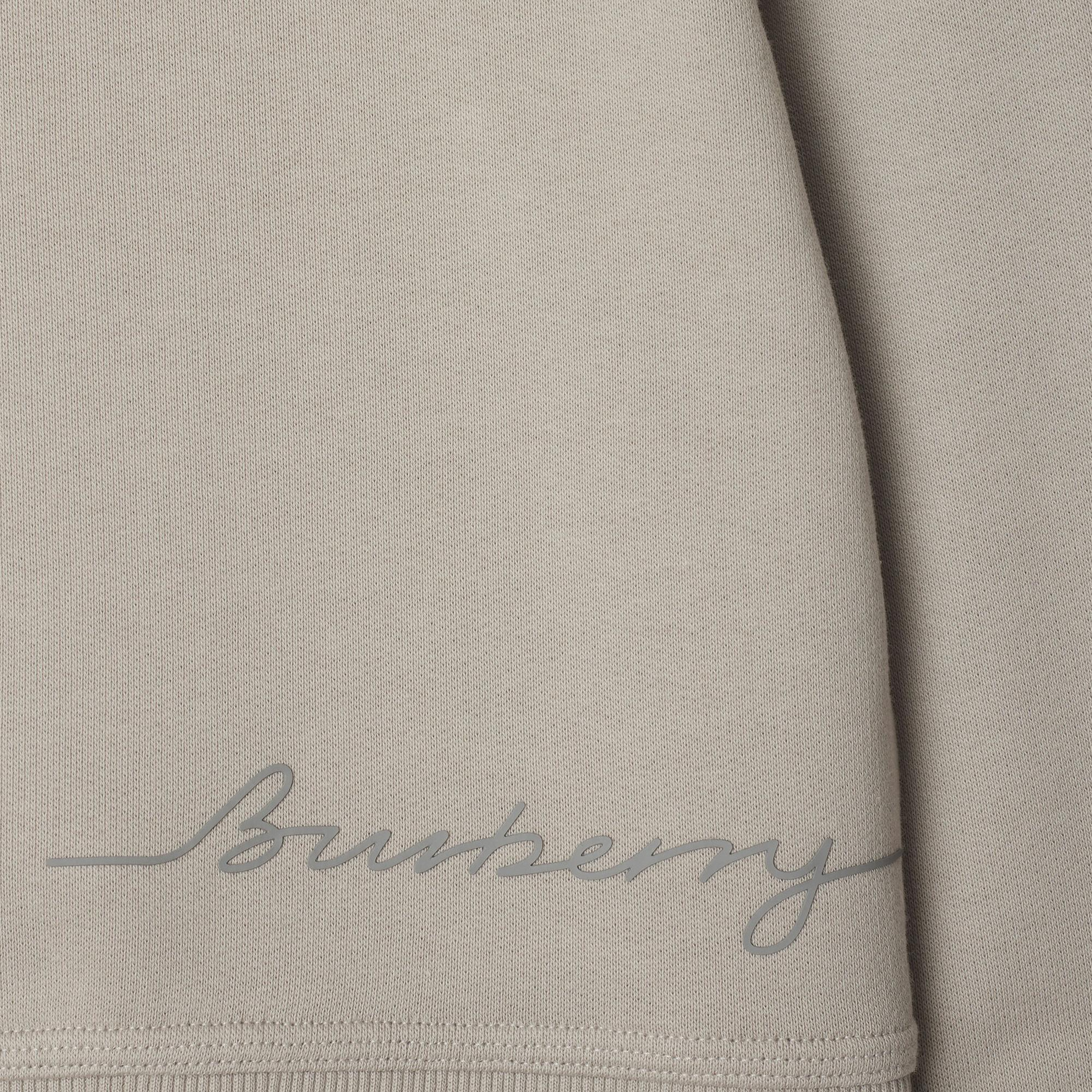 Burberry Mathew Logo Cotton Çocuk Krem Sweatshirt