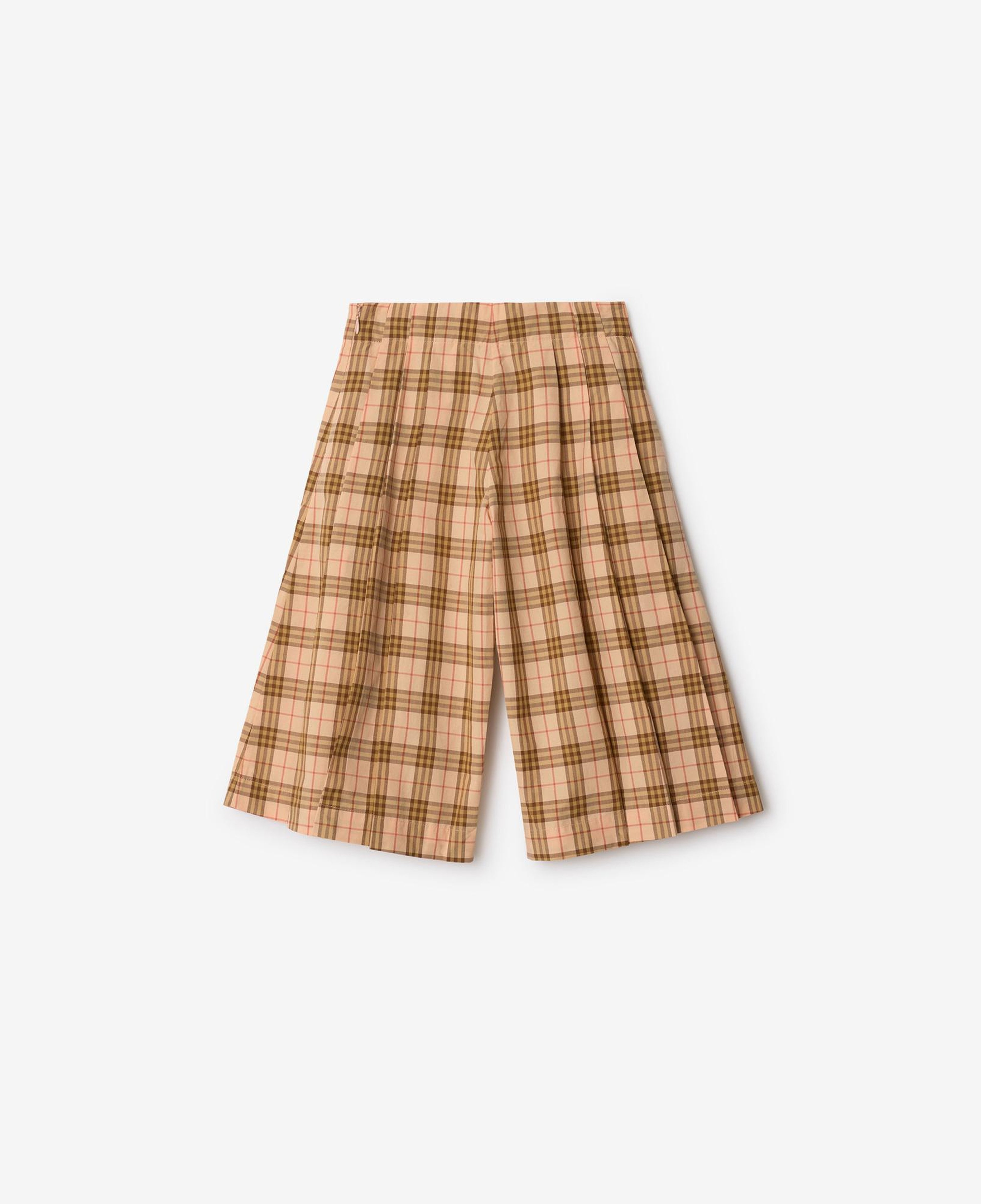 Burberry Dalia Cotton Culottes Çocuk Pembe Pantolon