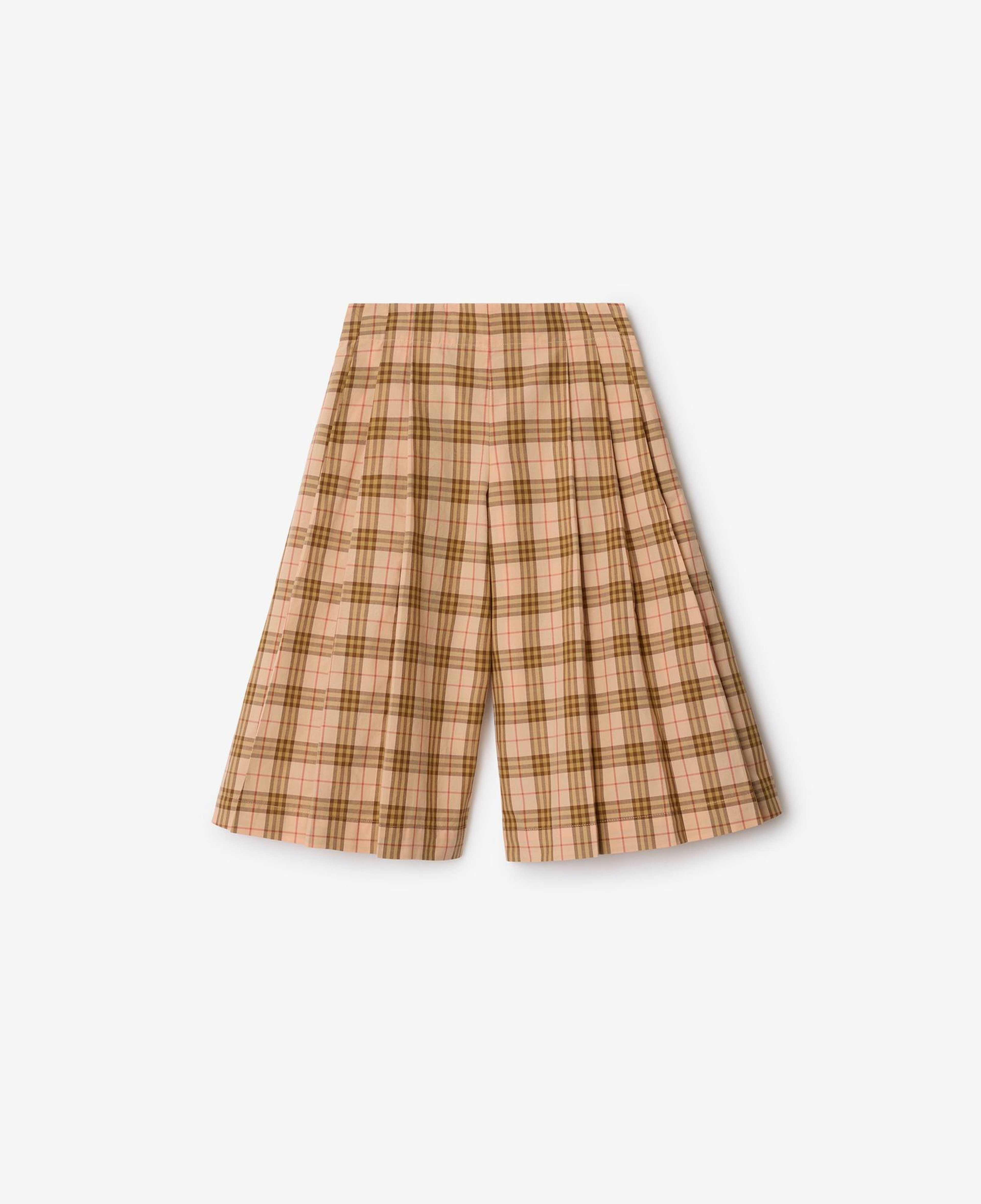 Burberry Dalia Cotton Culottes Çocuk Pembe Pantolon