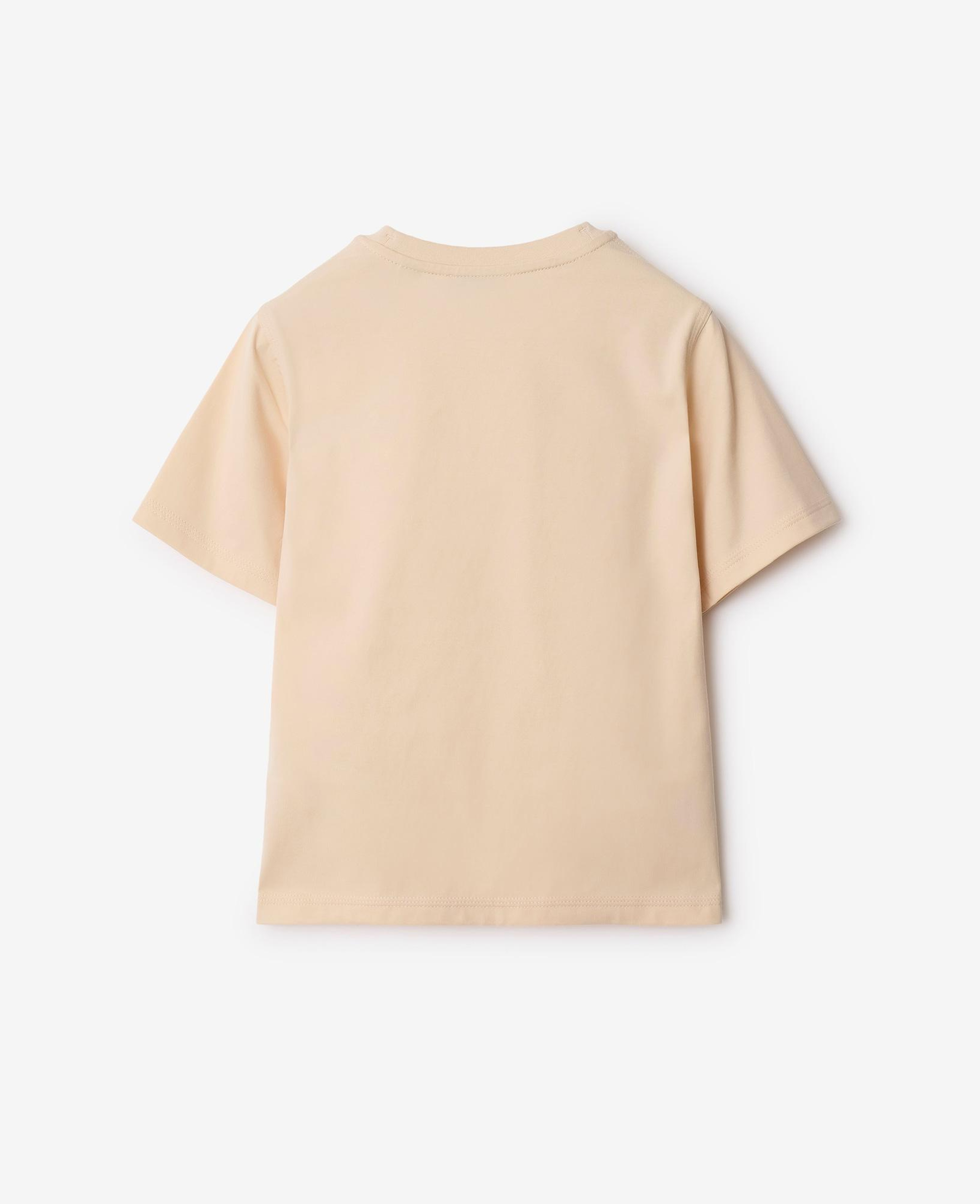 Burberry Cedar Rope Laces Cotton Çocuk Krem T-Shirt