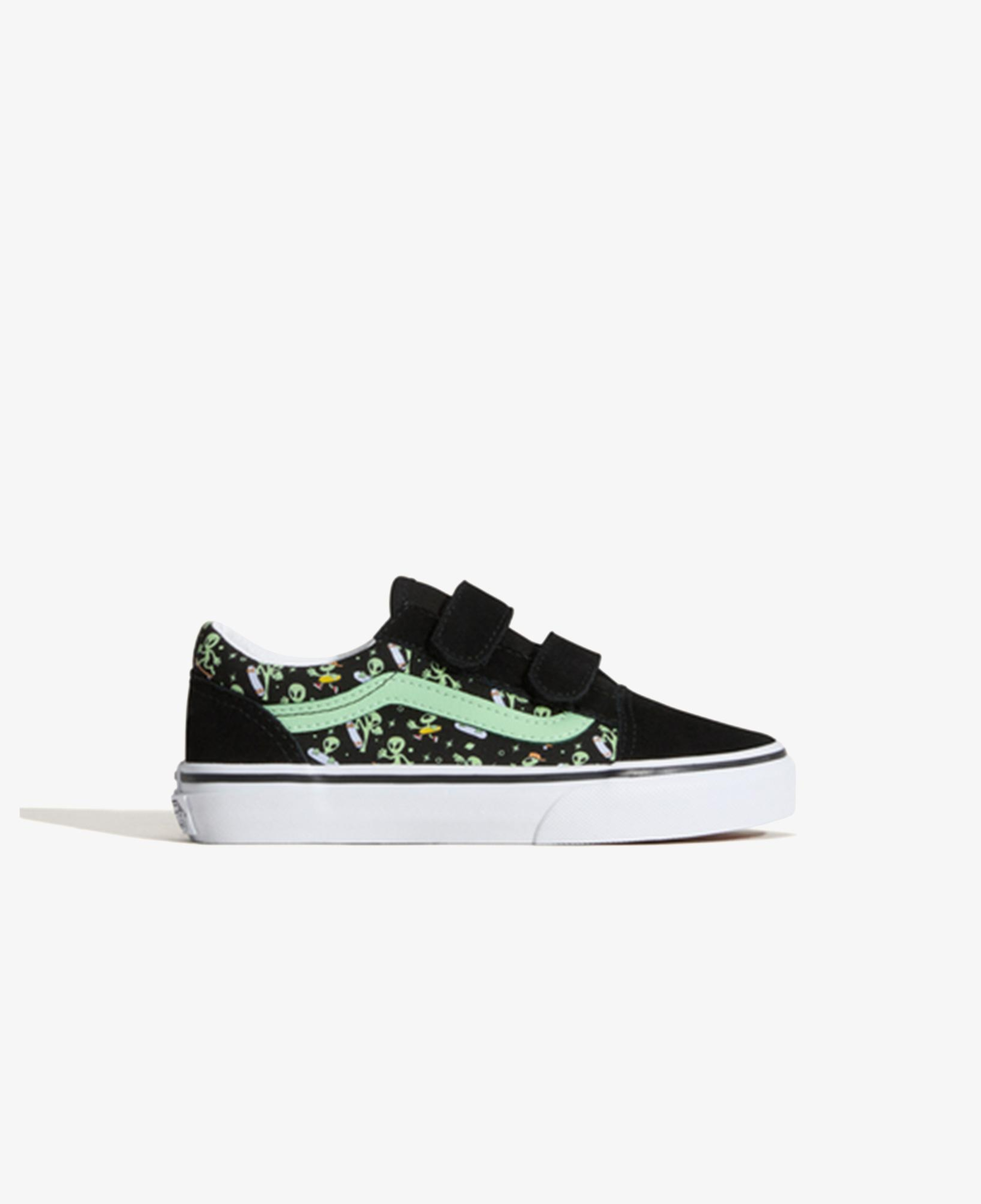 Vans Old Skool V Çocuk Siyah Sneaker