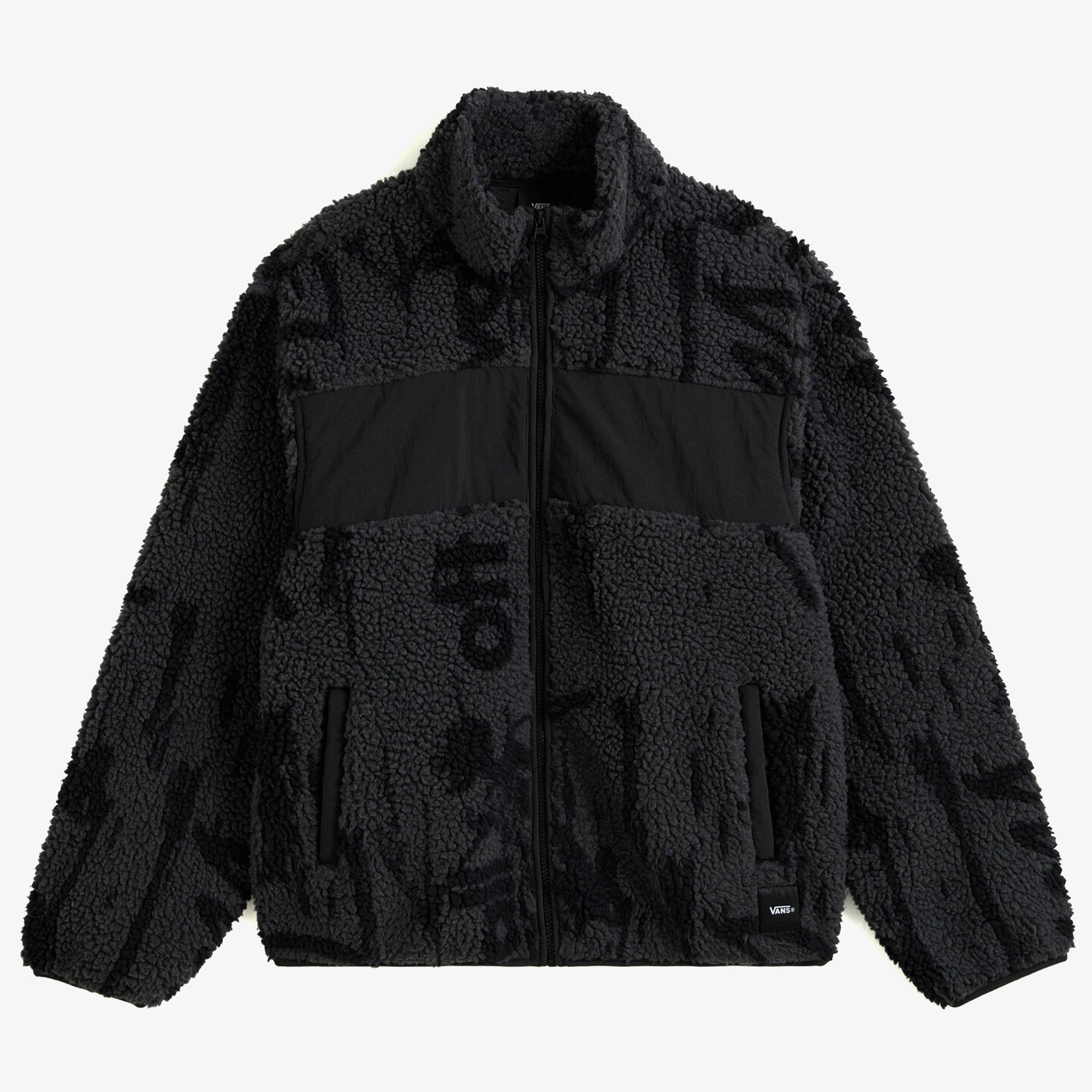 Vans Stiller Sherpa Full Zip Erkek Siyah Ceket