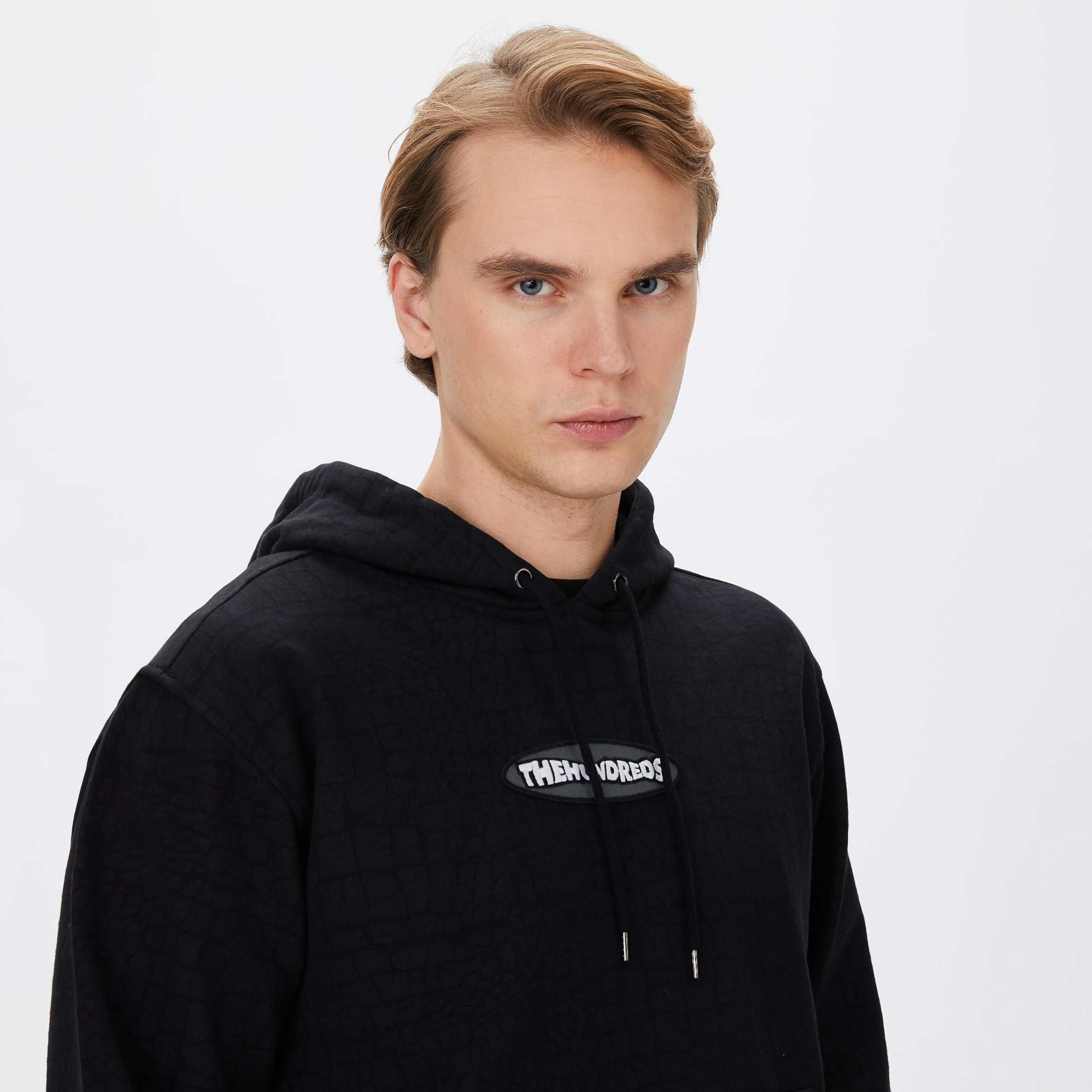 The Hundreds Croc Erkek Siyah Sweatshirt