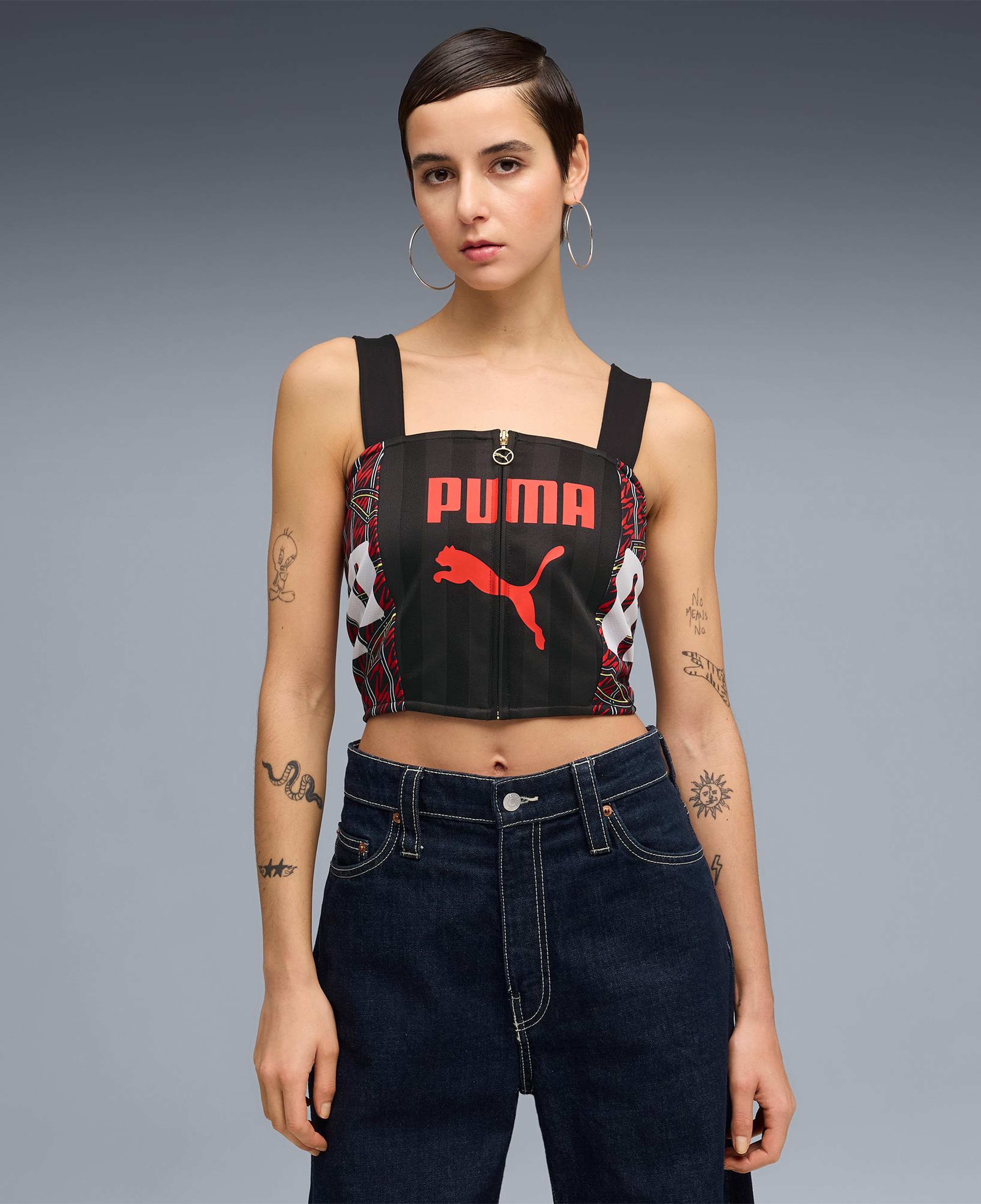 Puma Future Archive Kadın Siyah Bra
