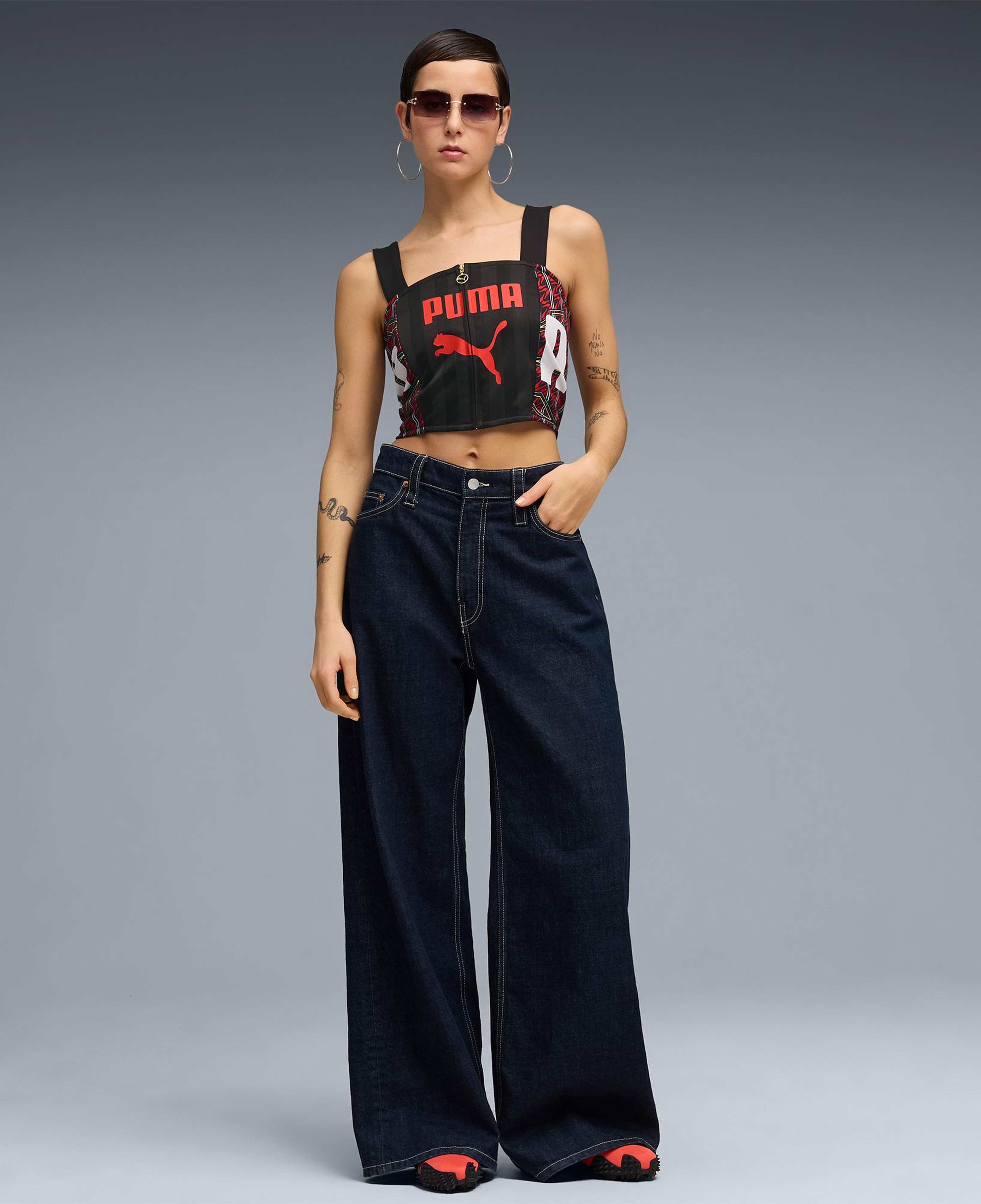 Puma Future Archive Kadın Siyah Bra