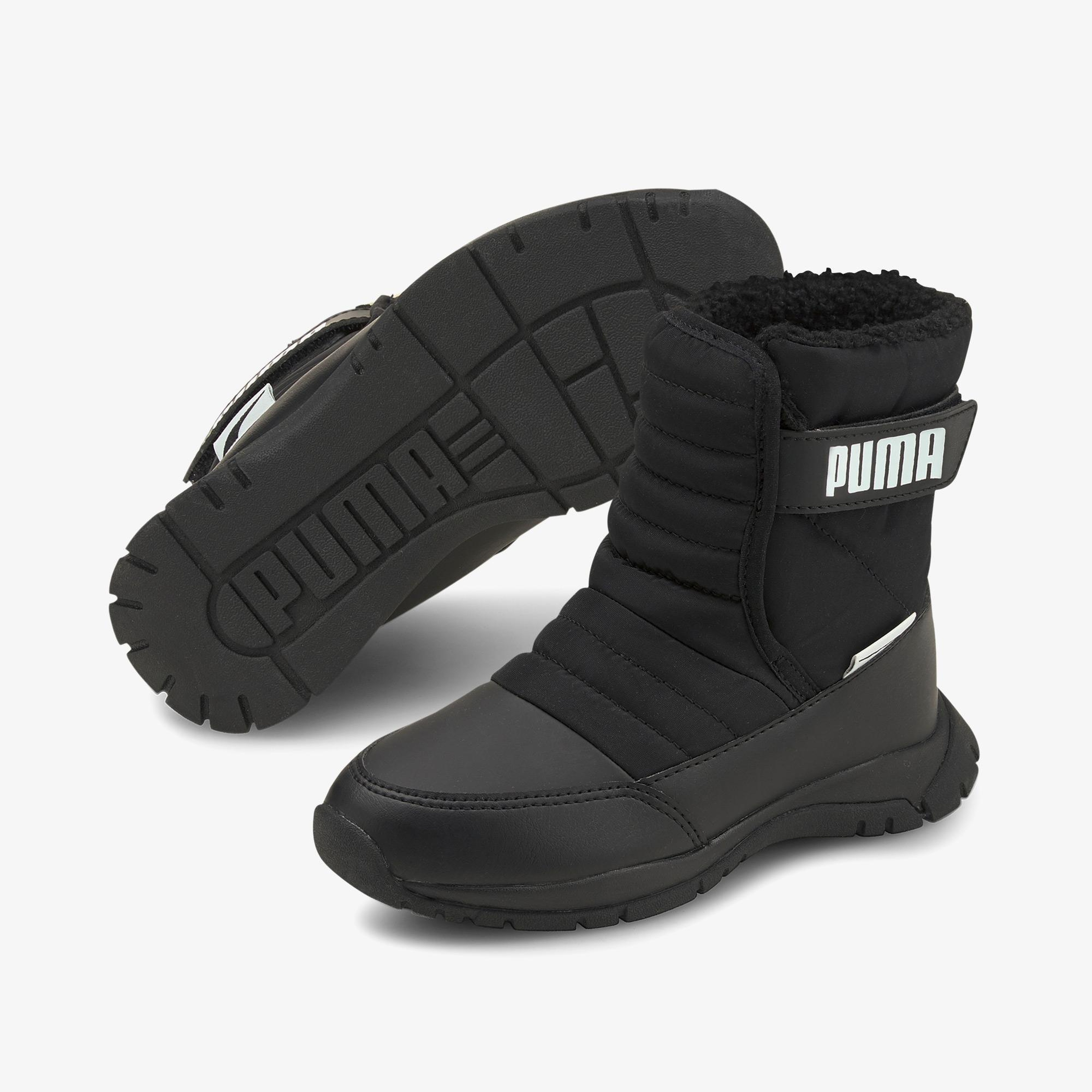 Puma Nieve Çocuk Siyah Bot