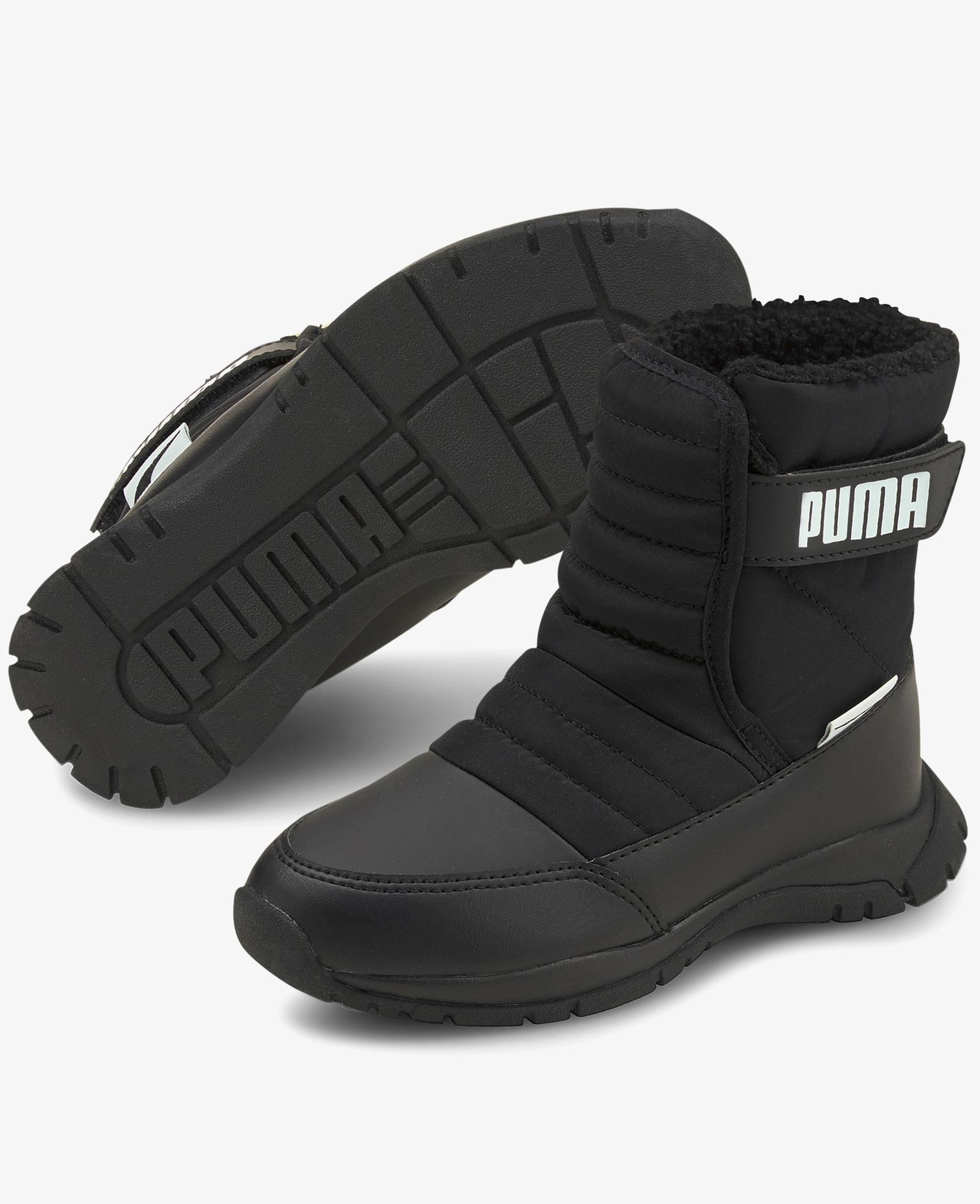 Puma Nieve Çocuk Siyah Bot