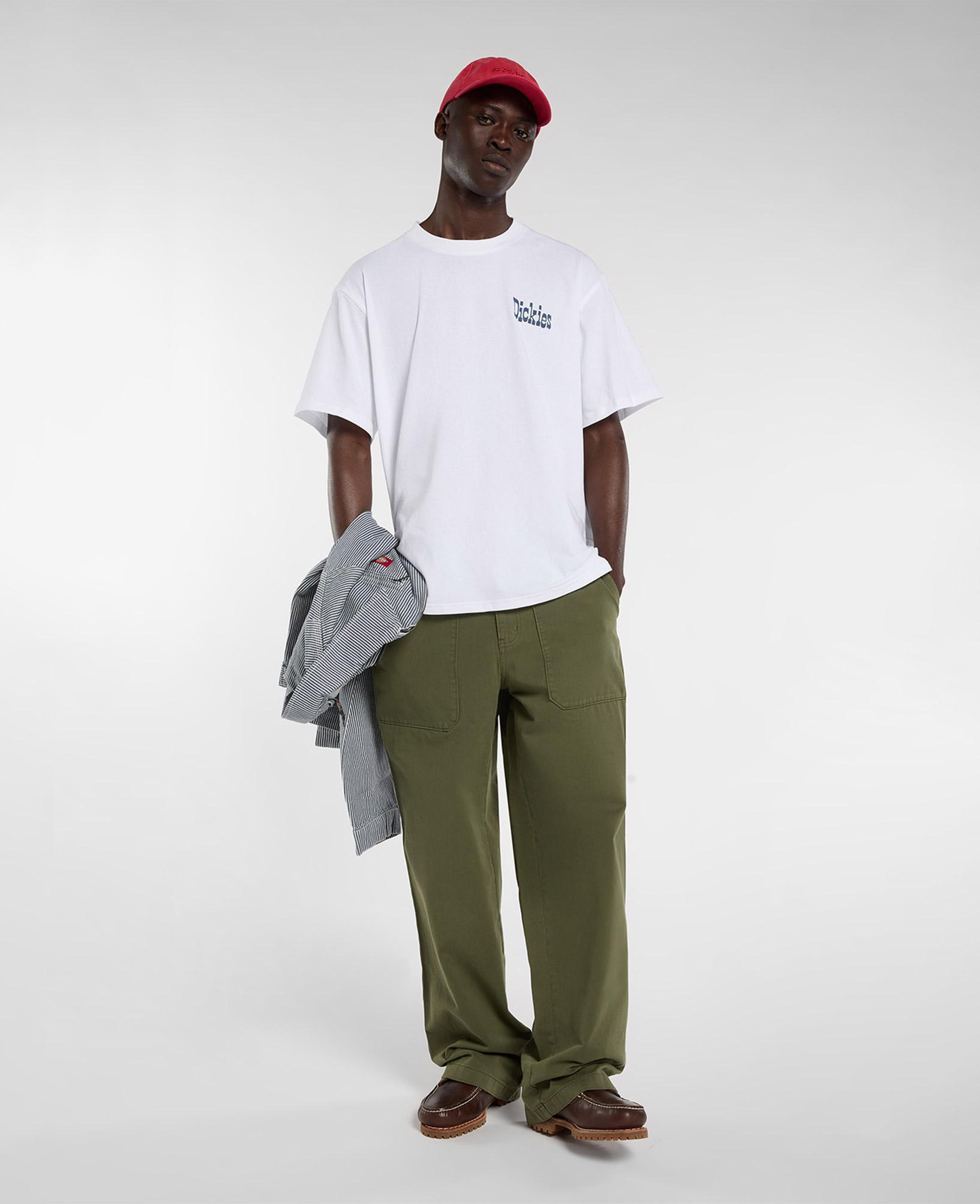 Dickies Vernal Erkek Beyaz T-Shirt