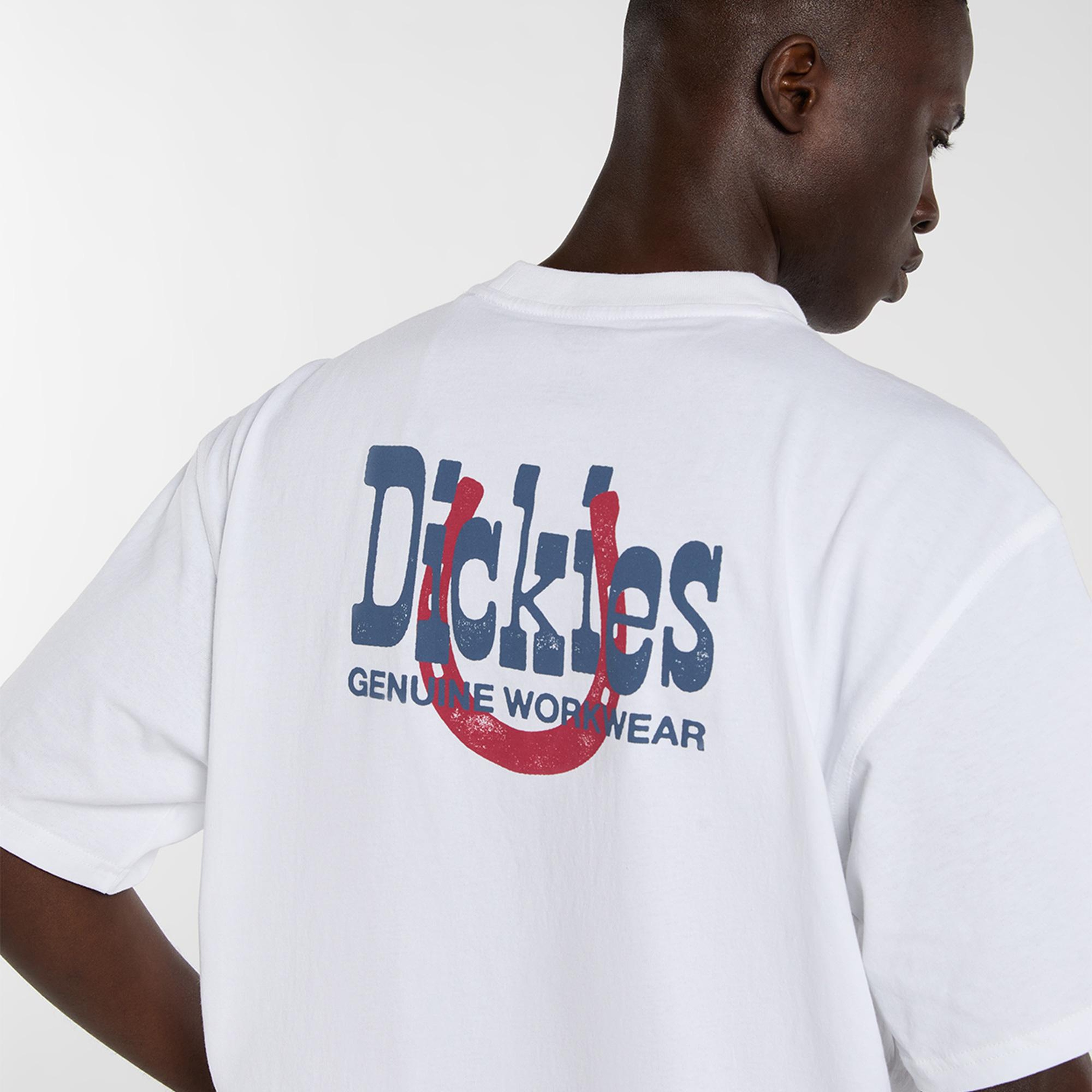 Dickies Vernal Erkek Beyaz T-Shirt
