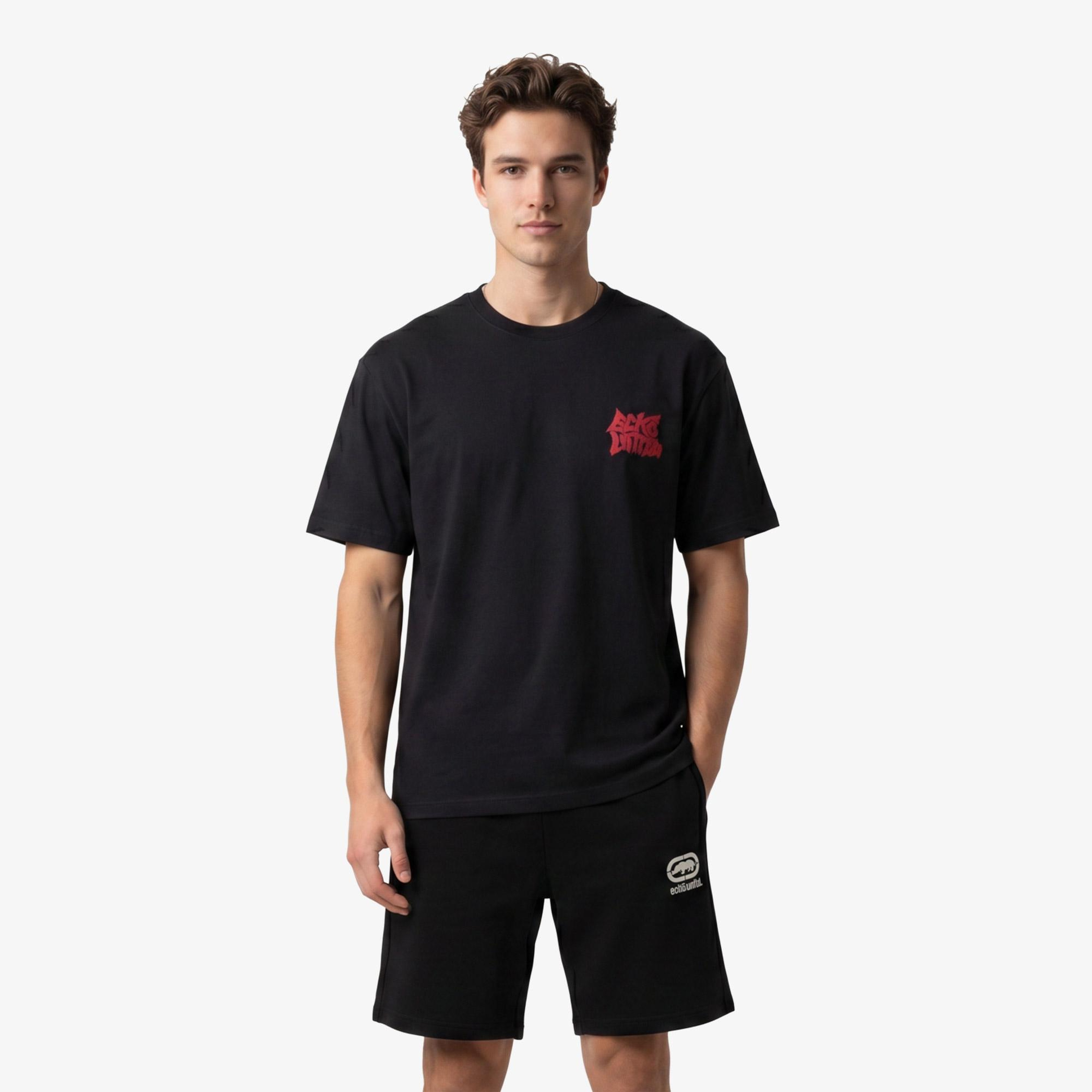 Ecko Bryant Erkek Gri T-Shirt
