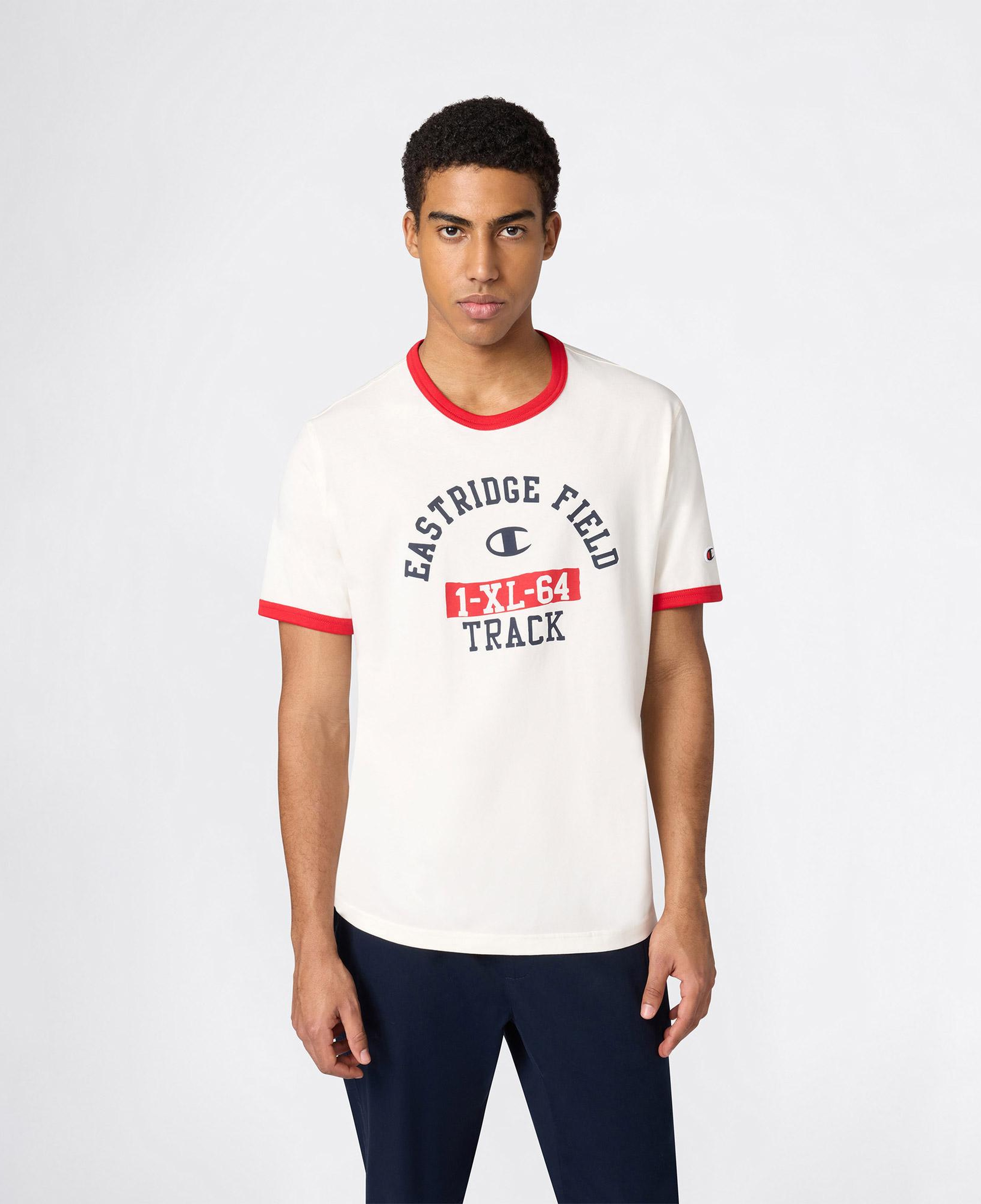 Champion Ringer Erkek Beyaz T-Shirt