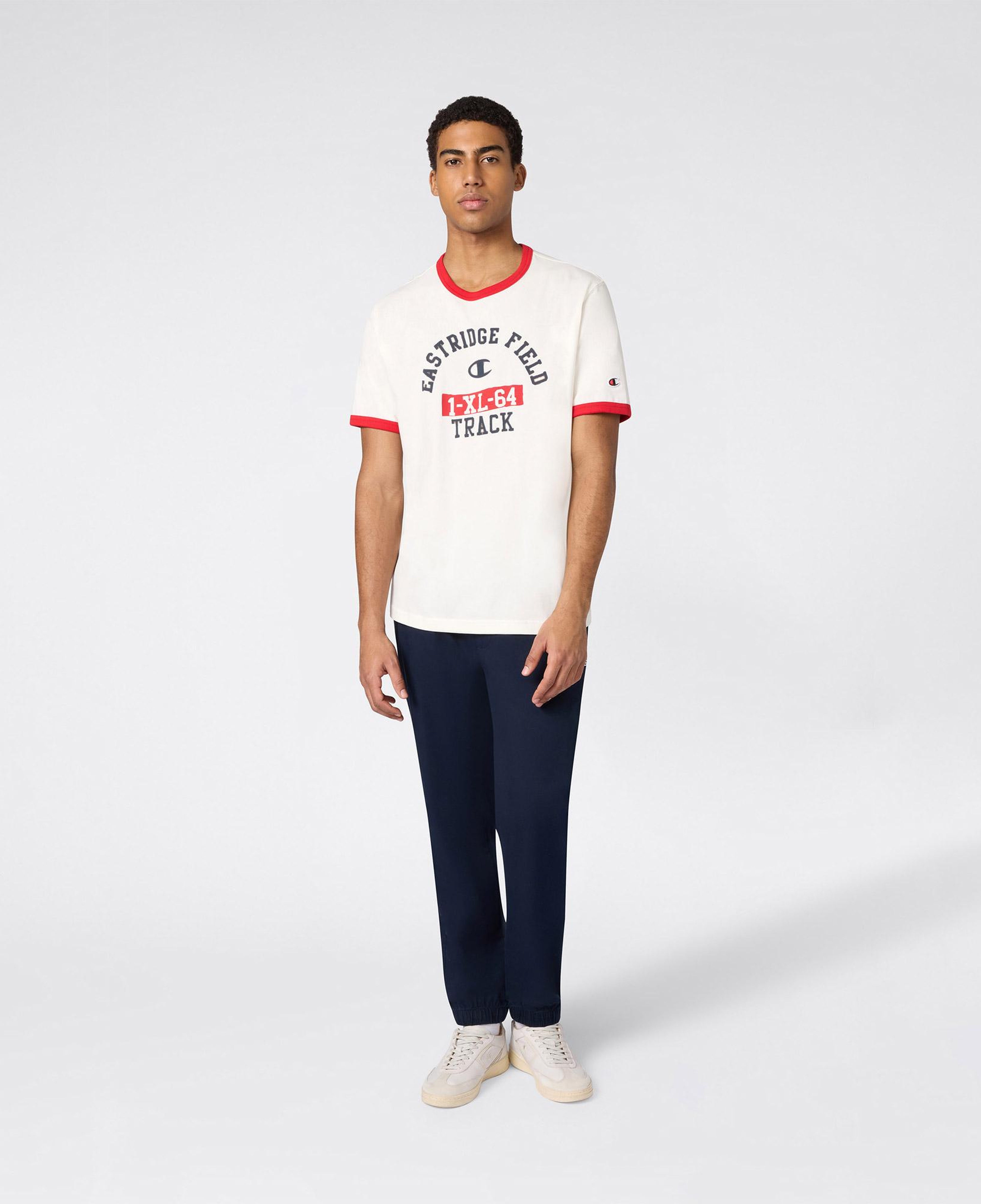 Champion Ringer Erkek Beyaz T-Shirt