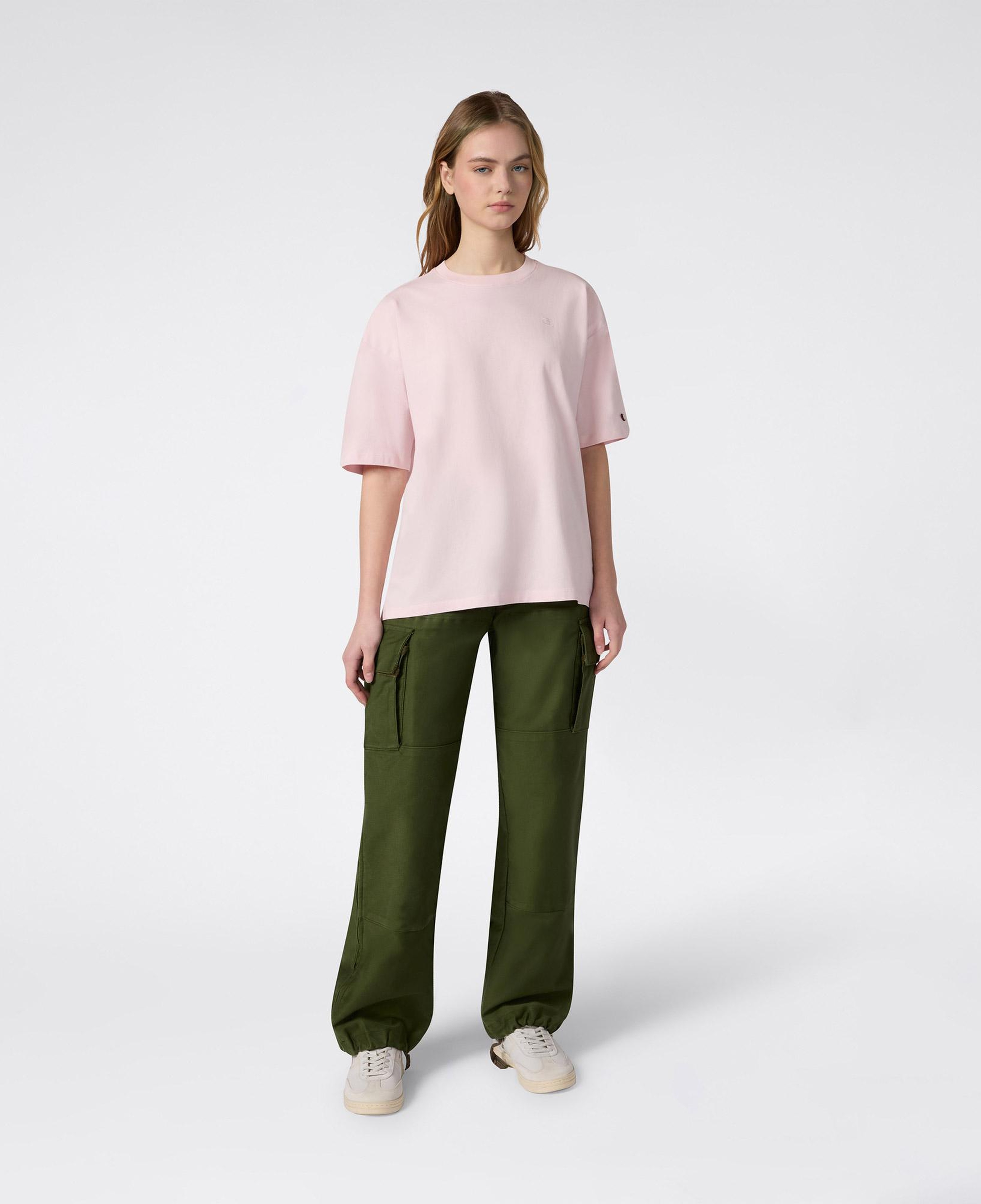 Champion SS Regular Fit Kadın Pembe T-Shirt