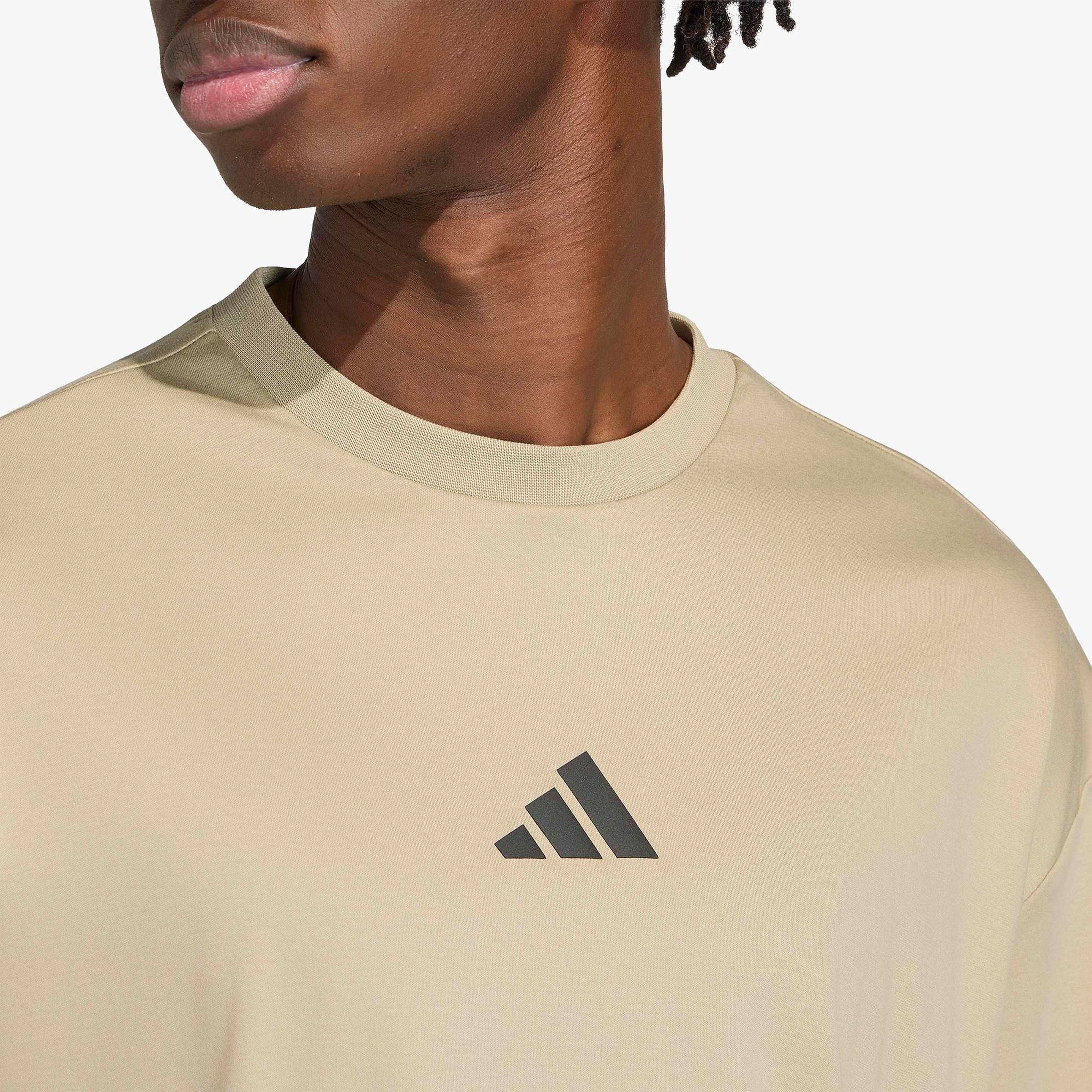 adidas City Tech Erkek Kahverengi T-Shirt