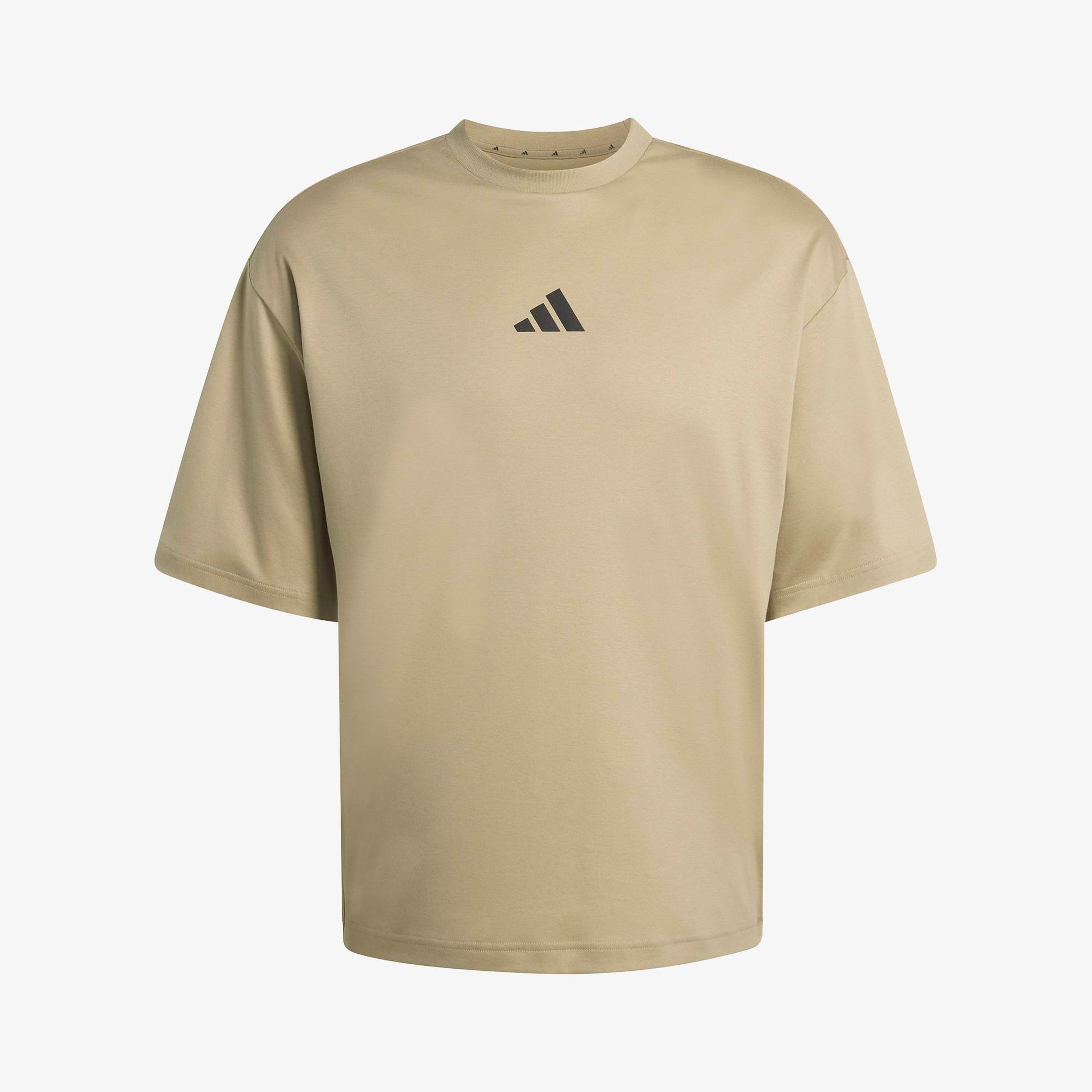 adidas City Tech Erkek Kahverengi T-Shirt