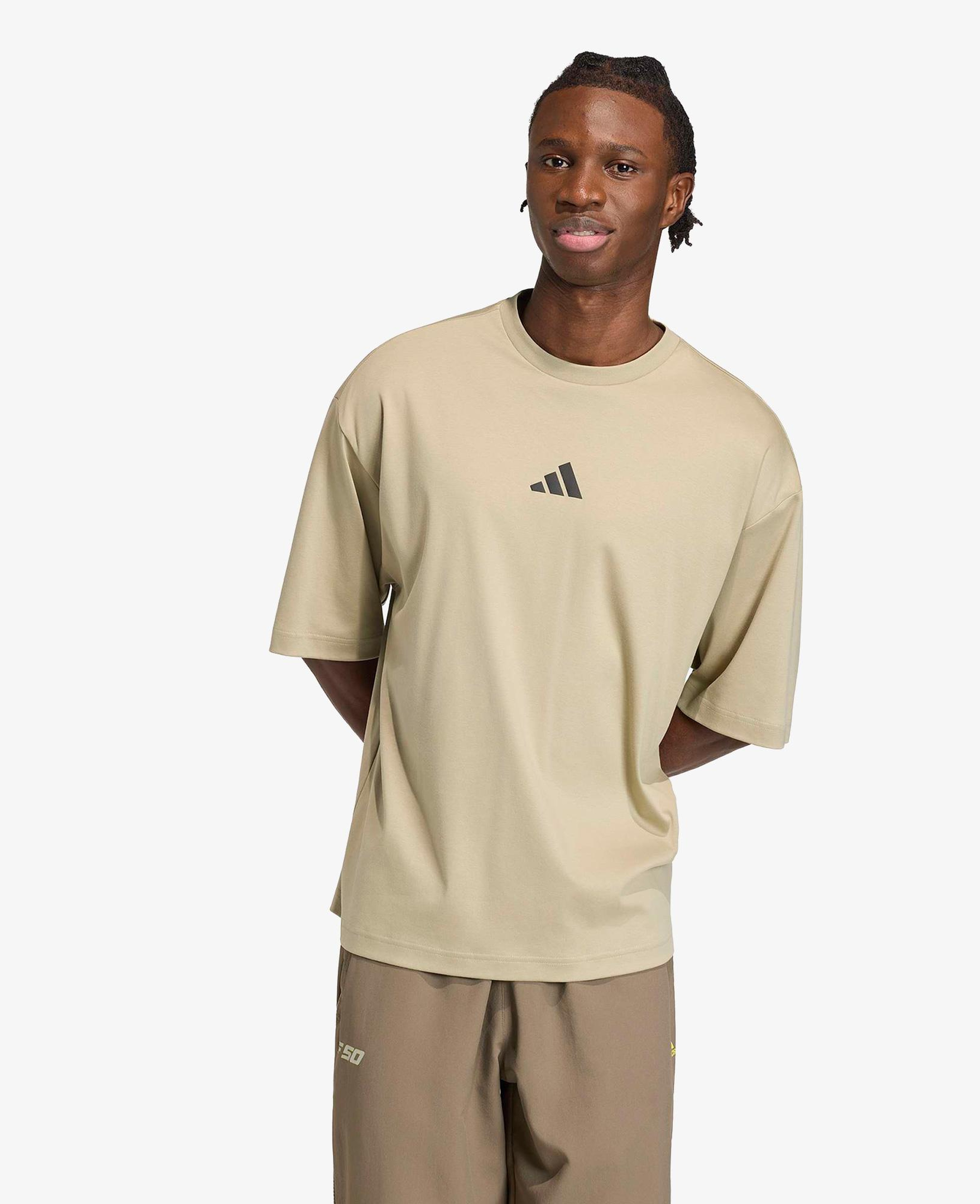 adidas City Tech Erkek Kahverengi T-Shirt