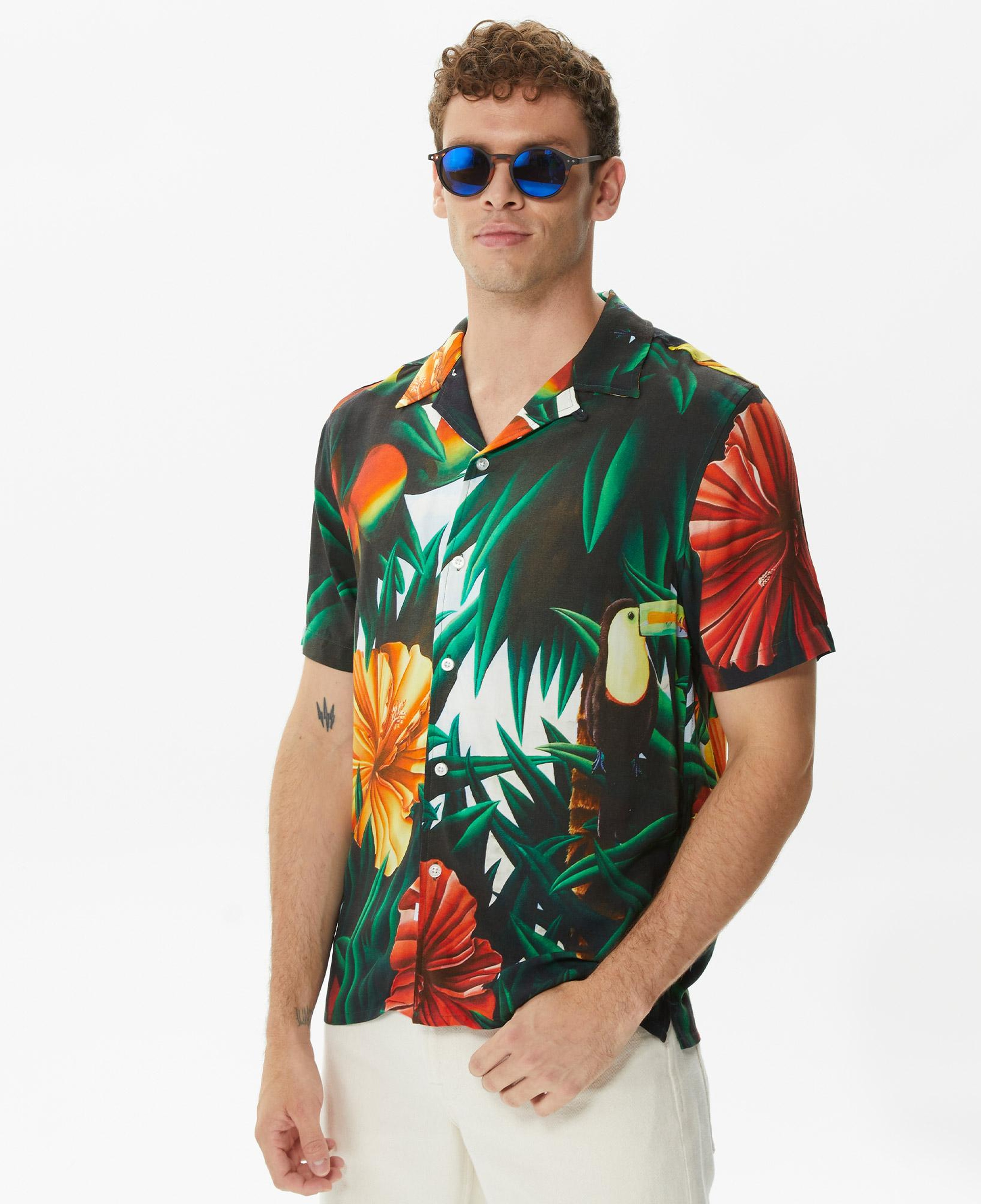 The Hundreds Blooming Woven Erkek Yeşil Gömlek