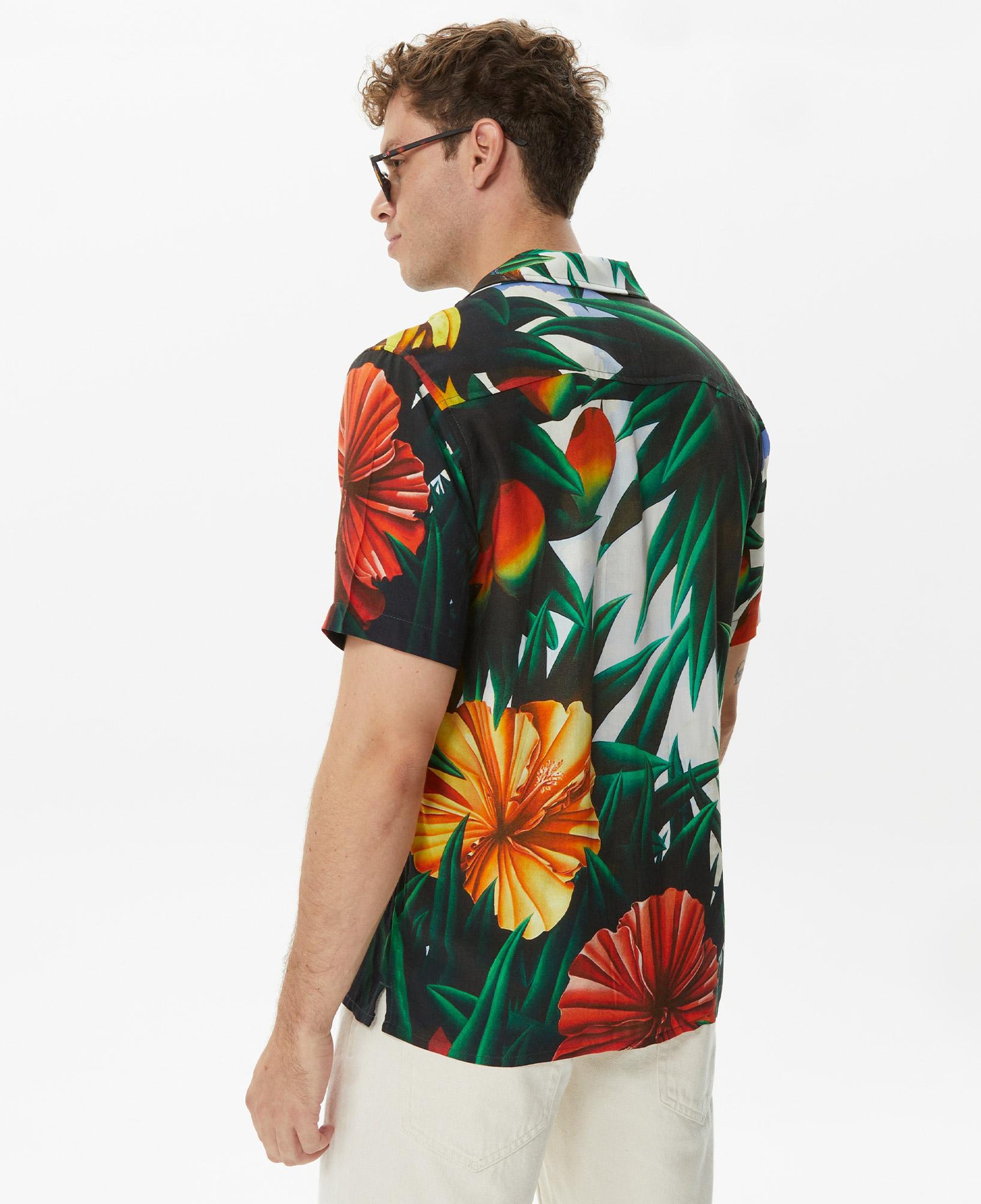 The Hundreds Blooming Woven Erkek Yeşil Gömlek