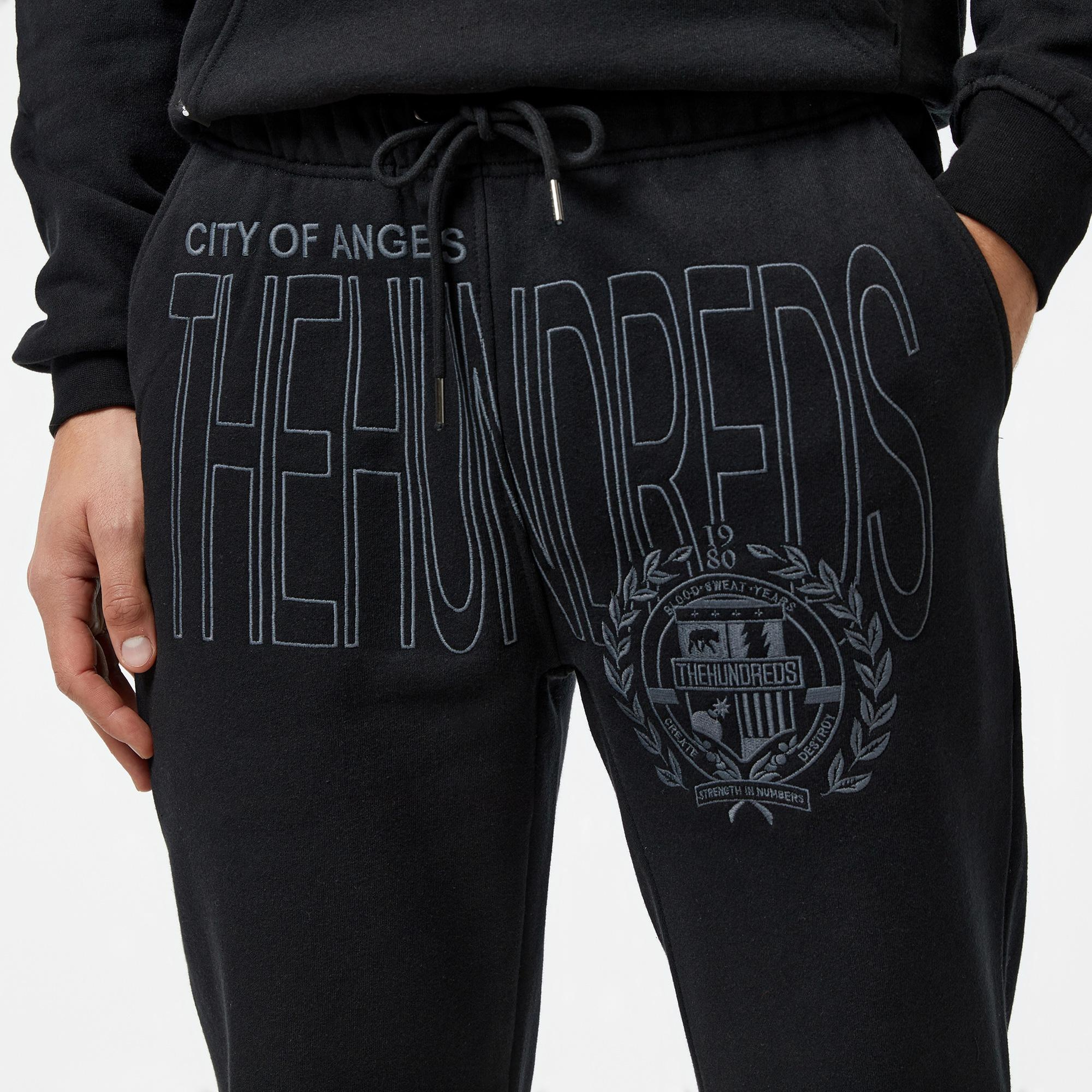 The Hundreds City Erkek Siyah Eşofman Altı