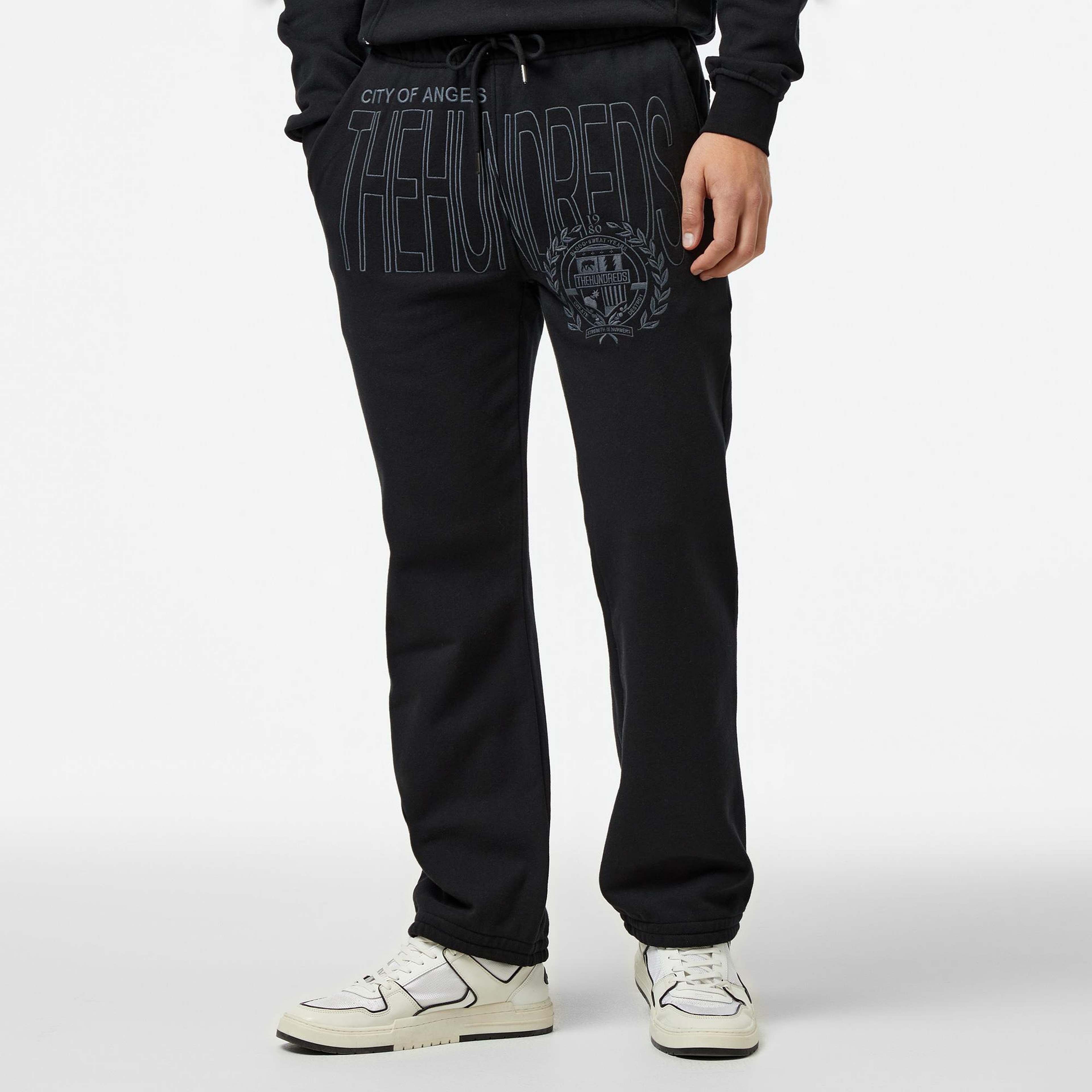The Hundreds City Erkek Siyah Eşofman Altı