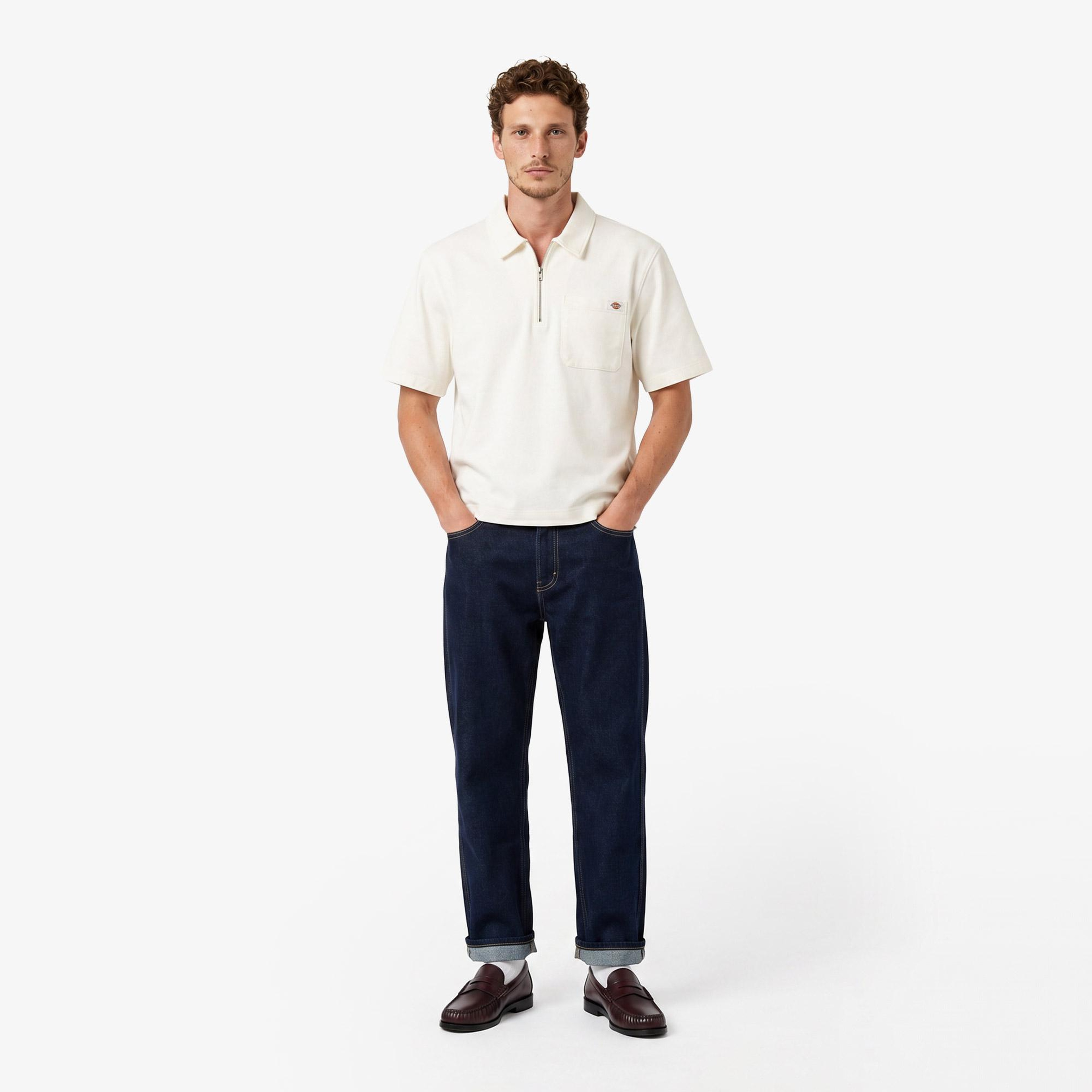 Dickies 958 Baggy Tapered Work Erkek Mavi Pantolon
