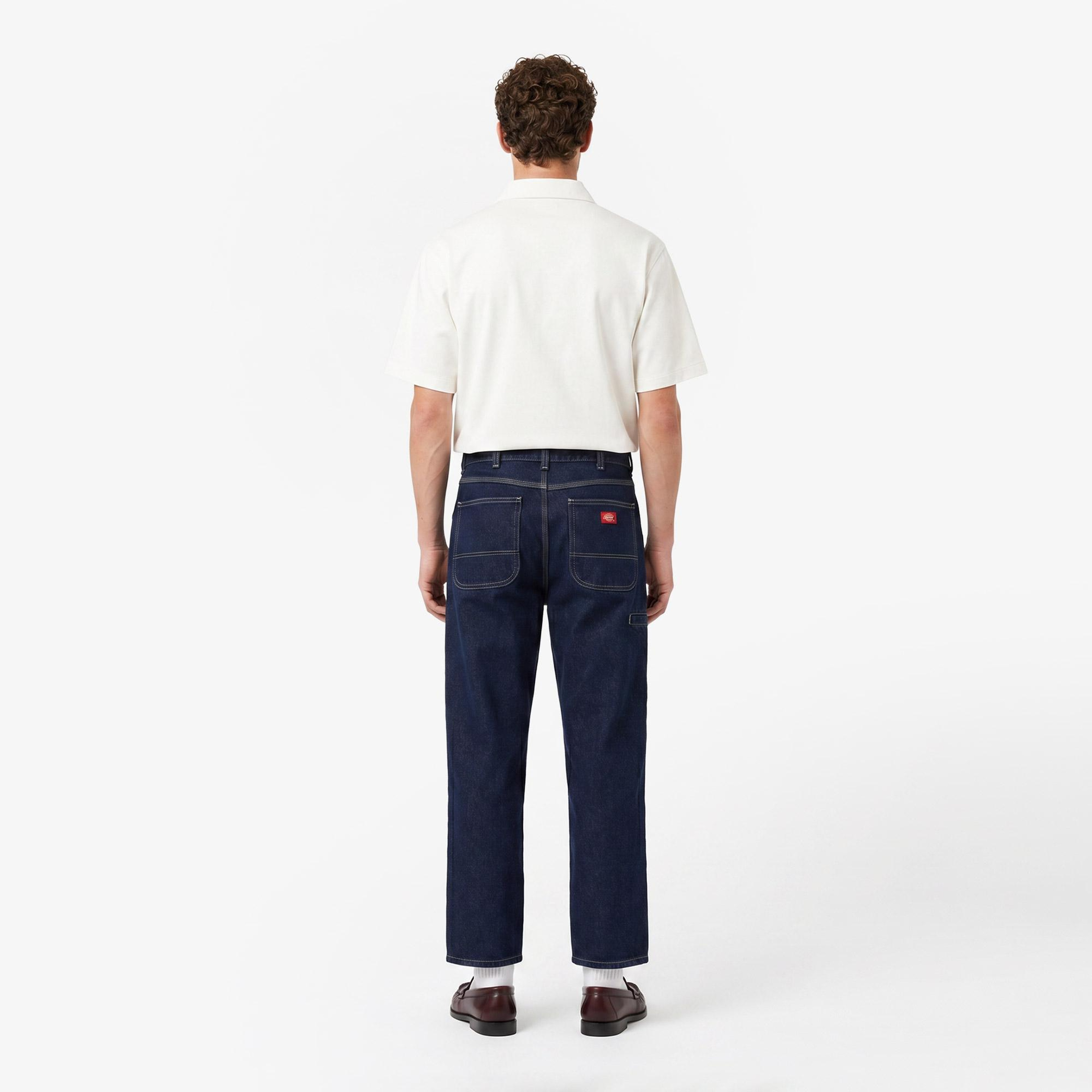 Dickies 958 Baggy Tapered Work Erkek Mavi Pantolon