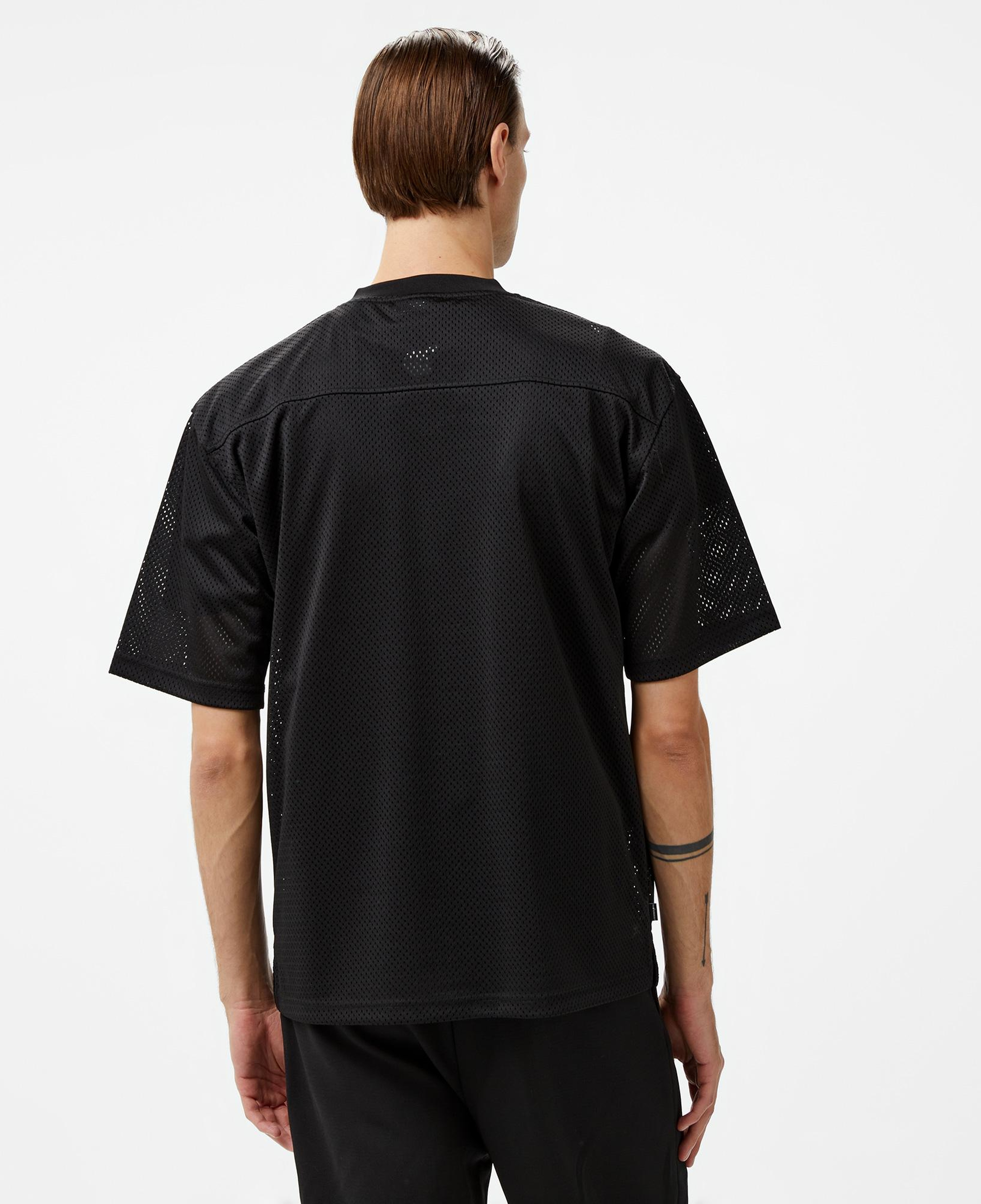 The Hundreds Division Football Jersey Erkek Siyah T-Shirt