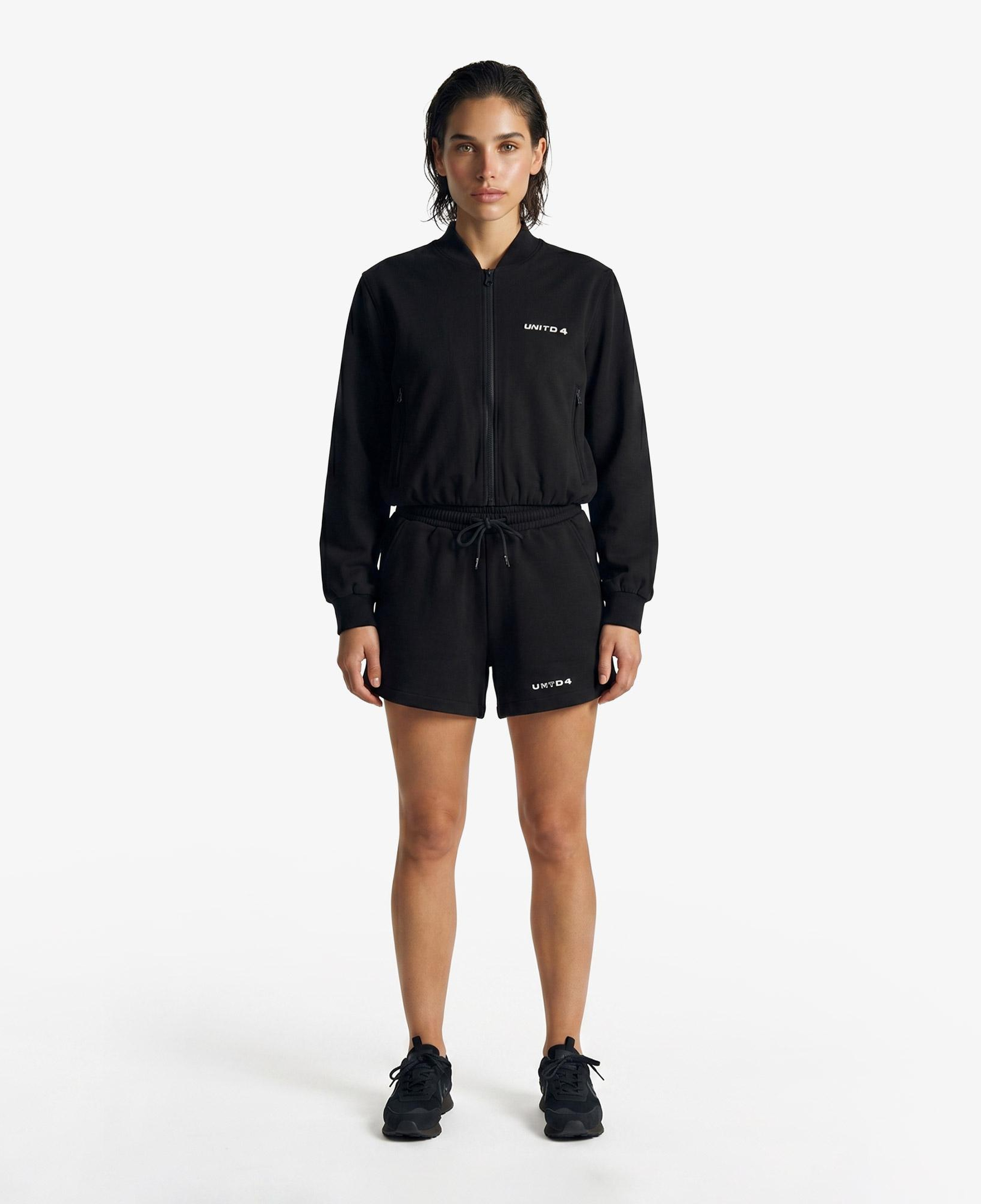 UNITED4 Regular Fit Kadın Siyah Ceket