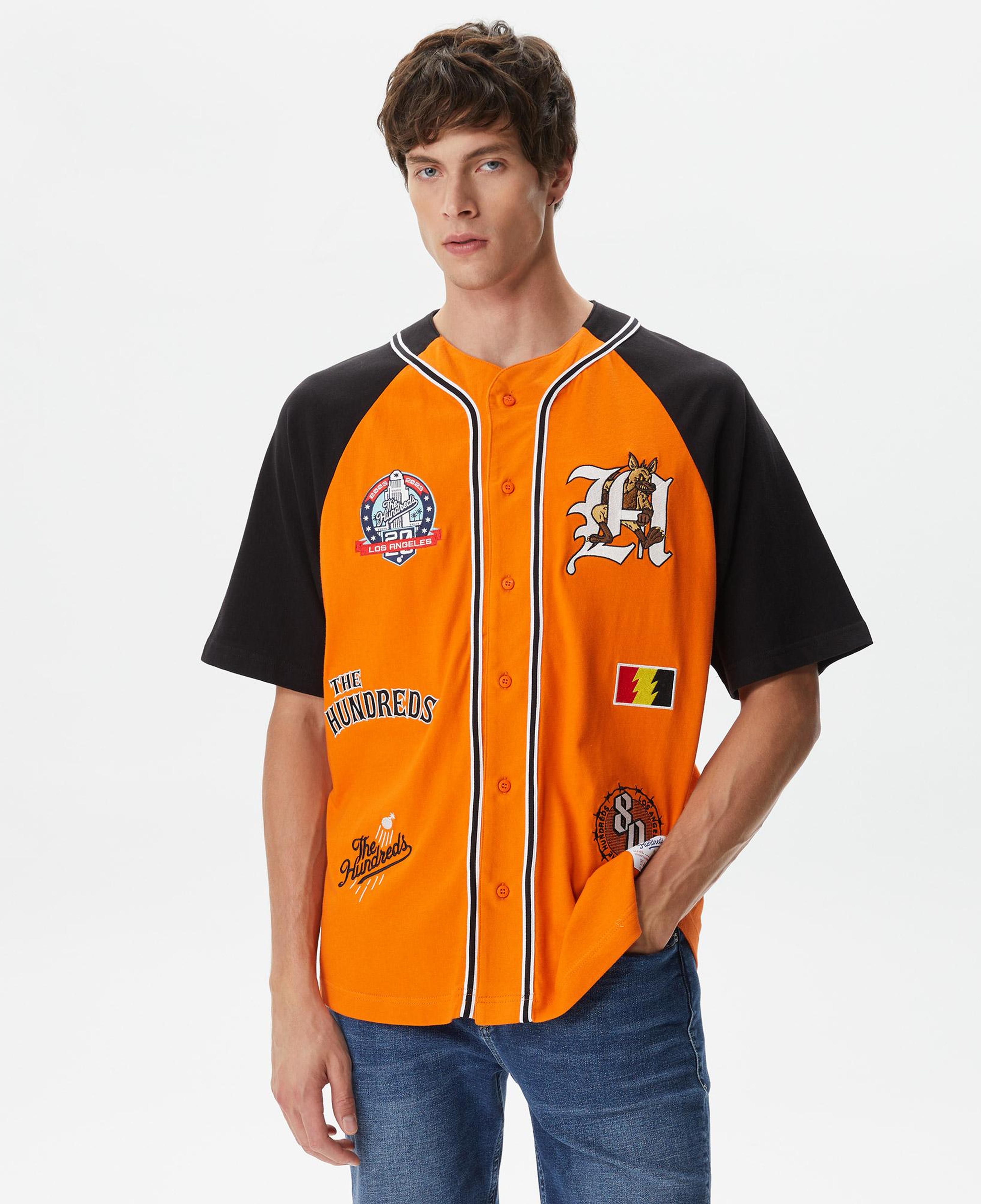 The Hundreds League Erkek Turuncu Gömlek