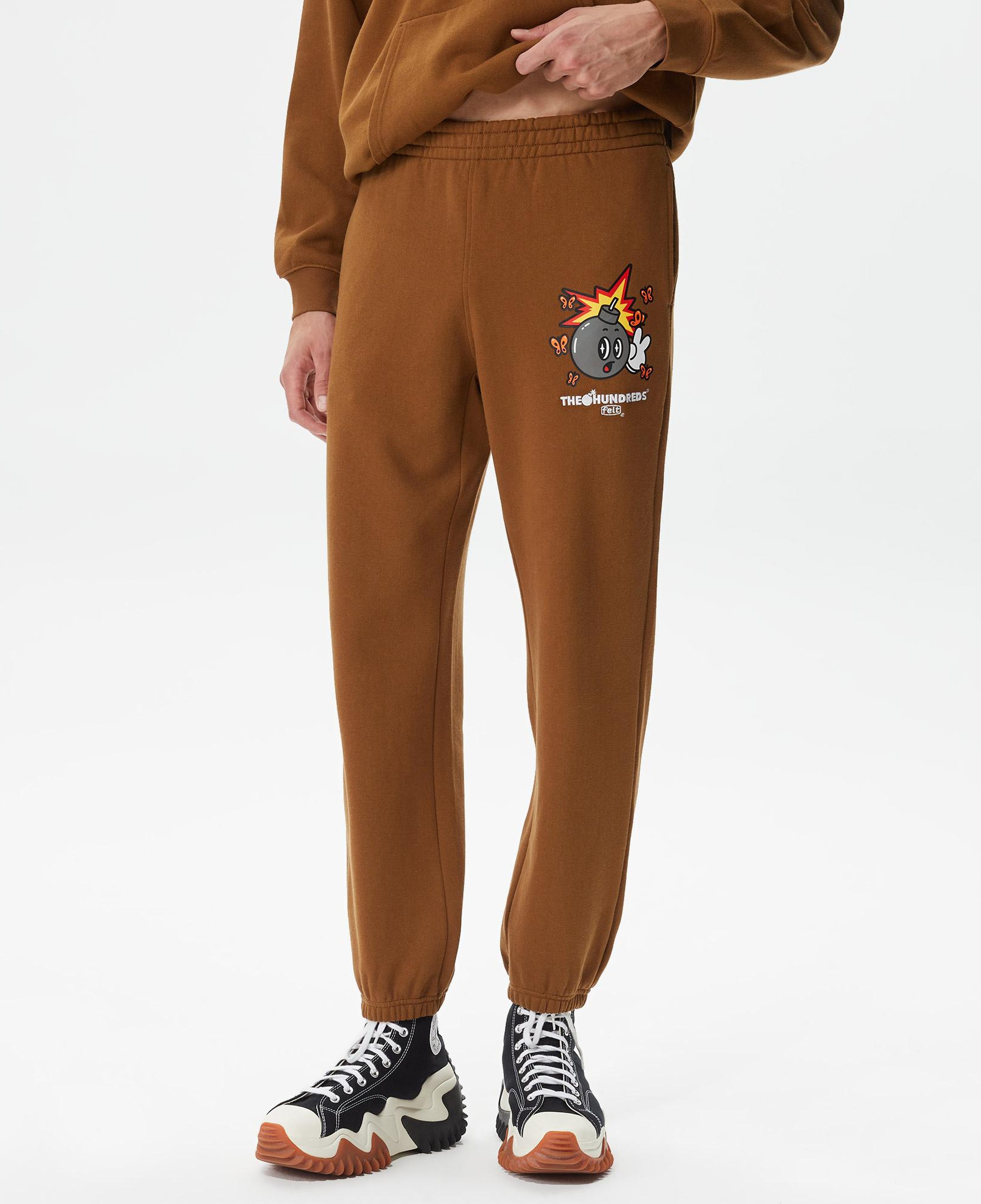 The Hundreds Butterfly Adam Erkek Kahverengi Eşofman Altı