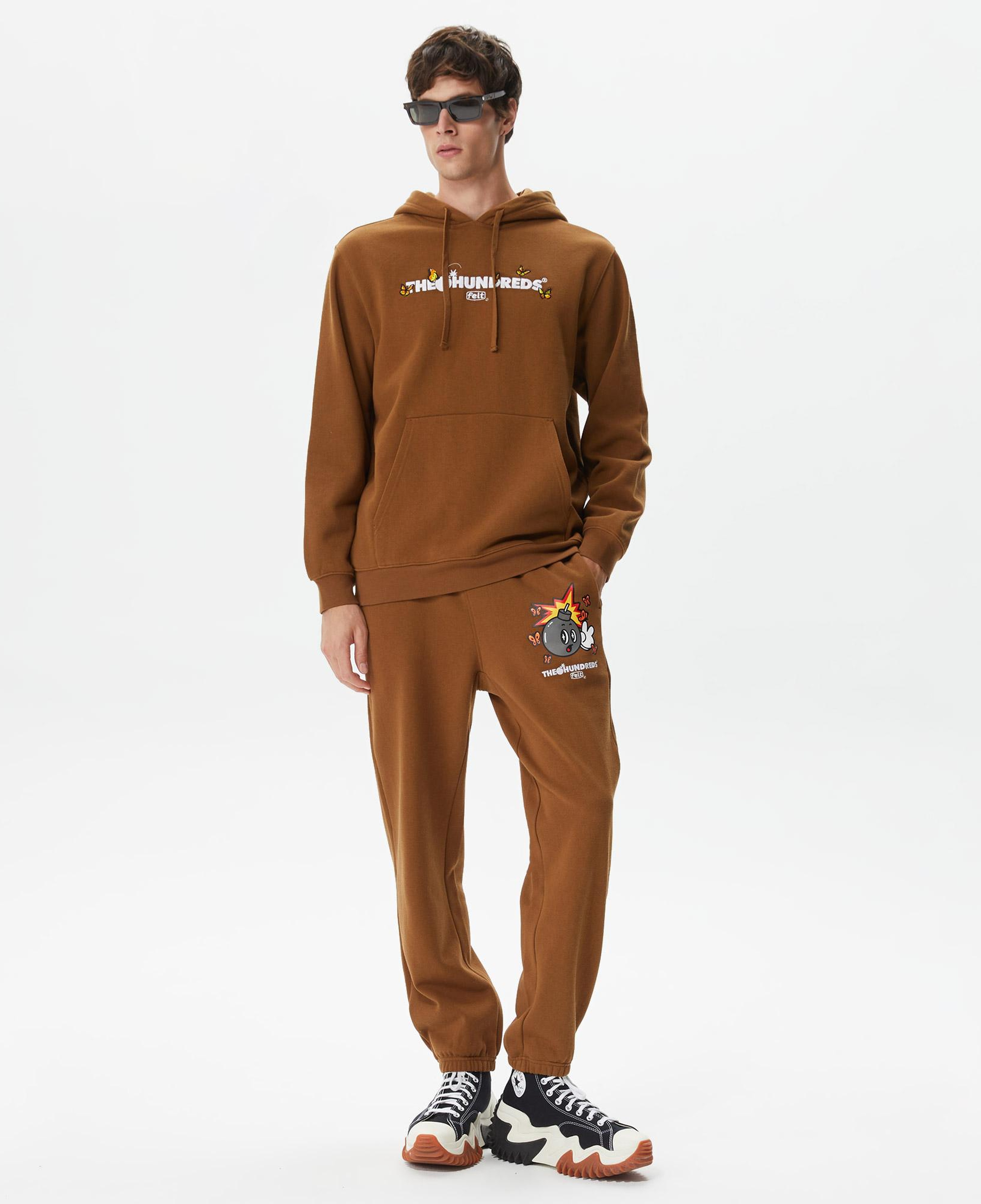 The Hundreds Butterfly Adam Erkek Kahverengi Eşofman Altı