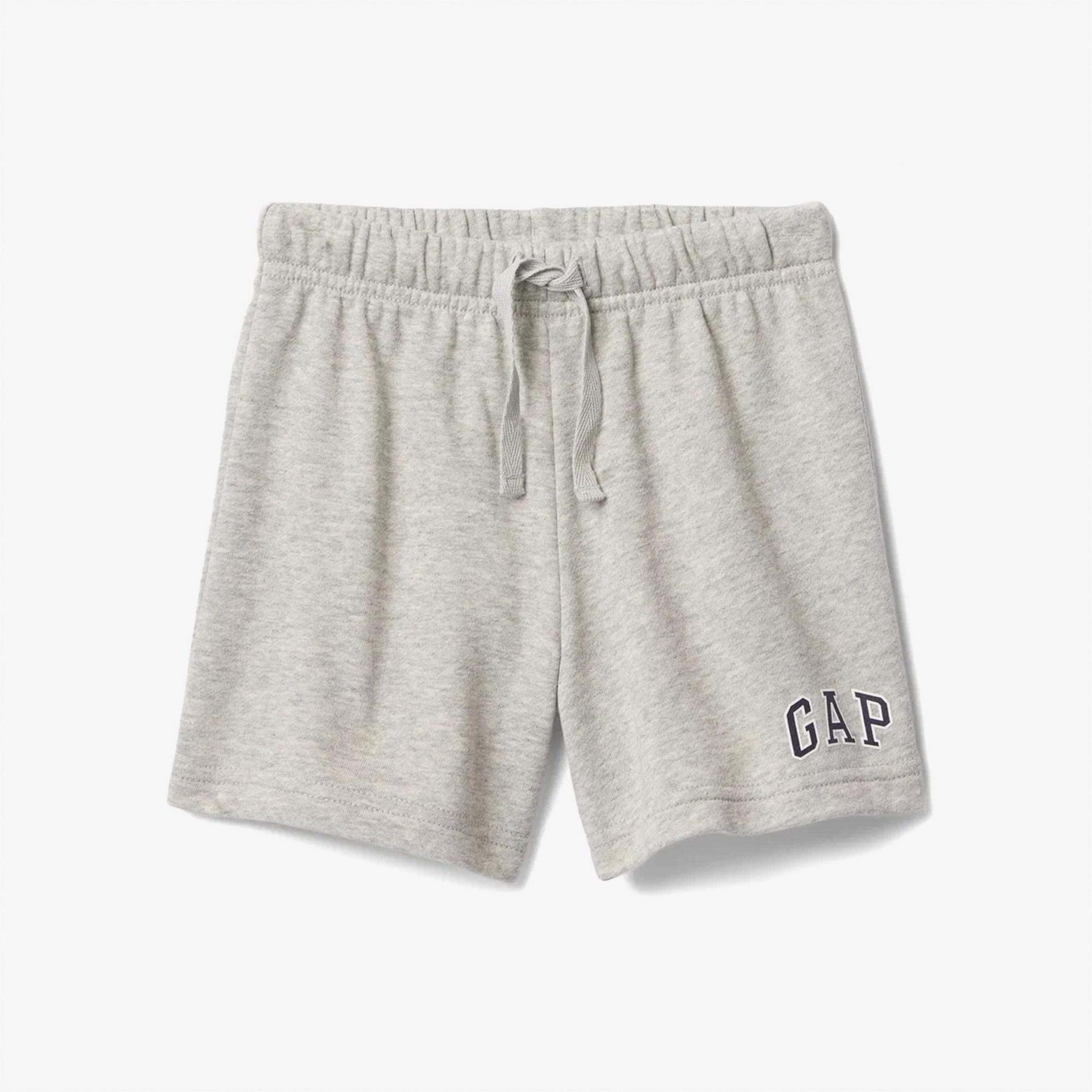 Gap Havlu Kumaş Relaxed Fit Çocuk Gri Şort