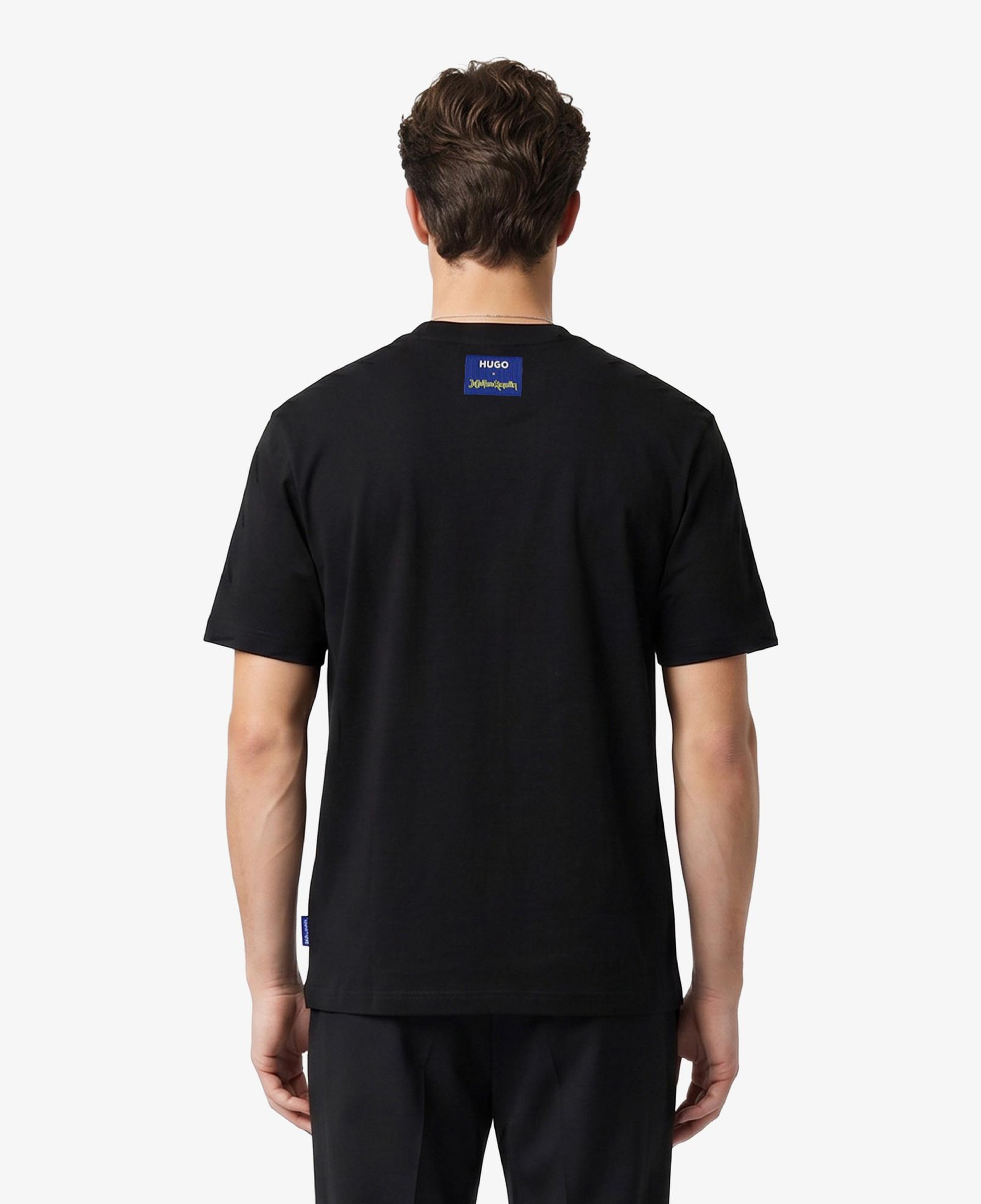 Hugo Nuley Jujutsu Erkek Siyah T-Shirt